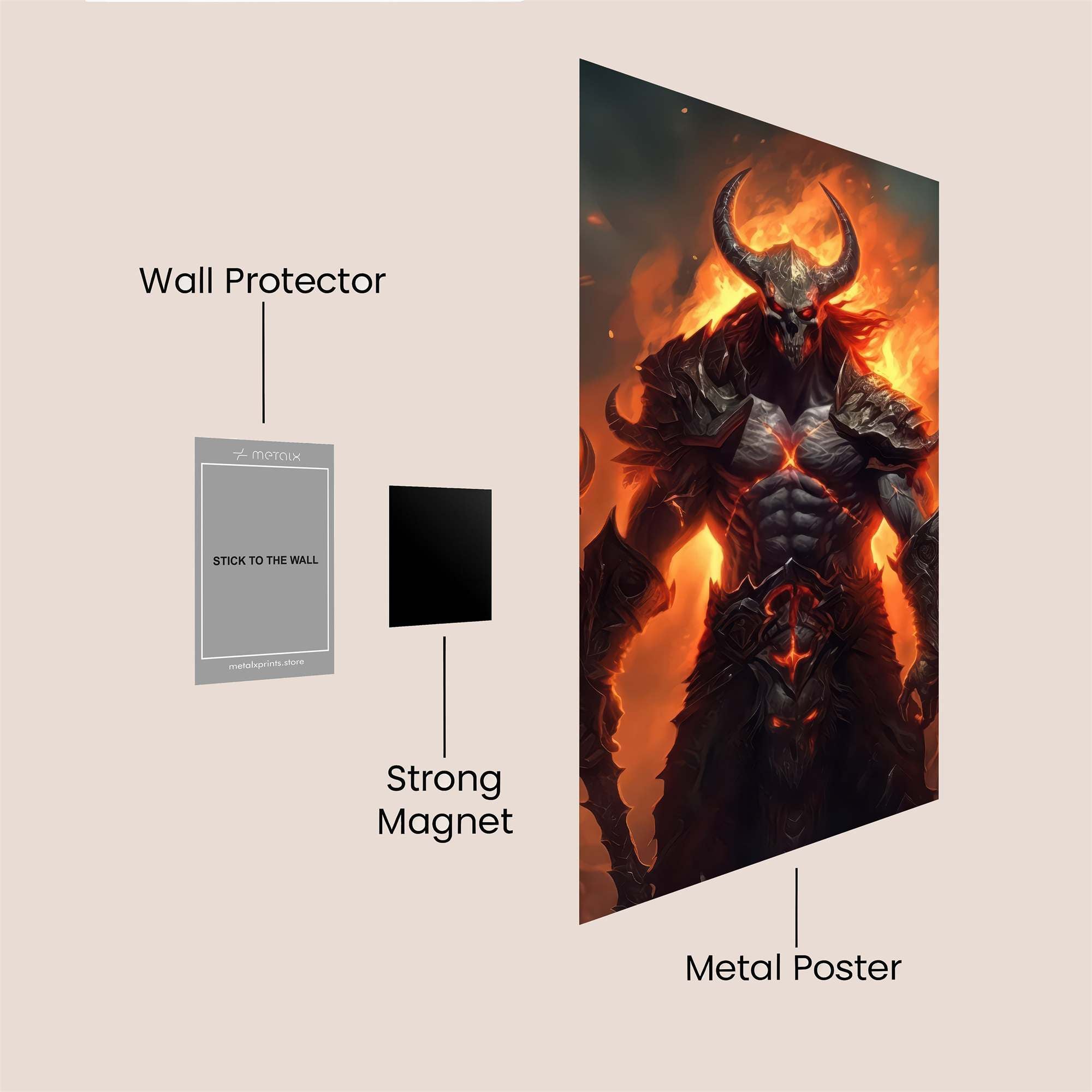 Surtr Enflamed Safe Wall Magnetic / M