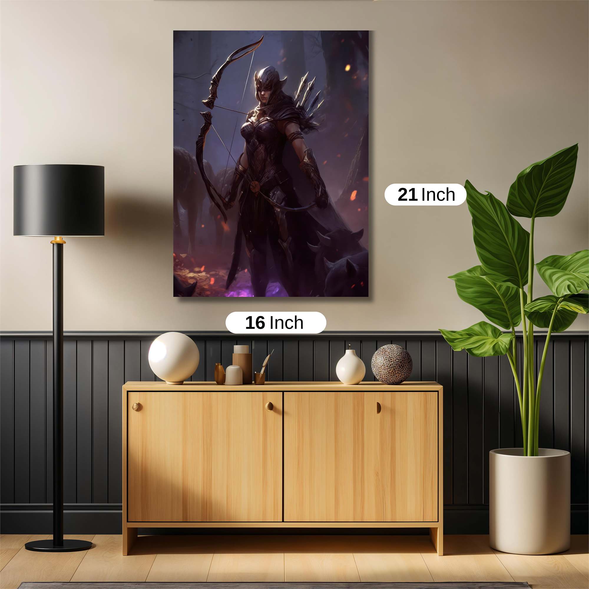 Huntress Enigma Safe Wall Magnetic / M
