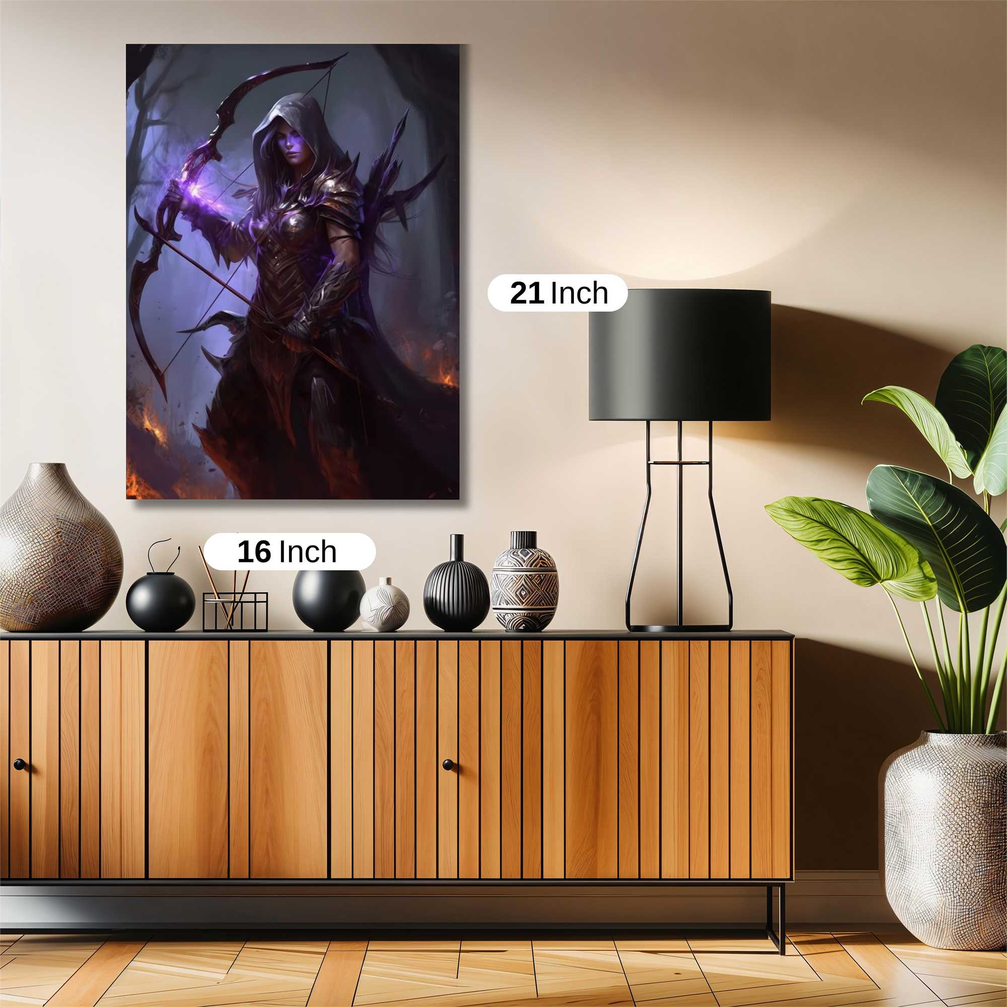 Arcane Huntress Safe Wall Magnetic / M