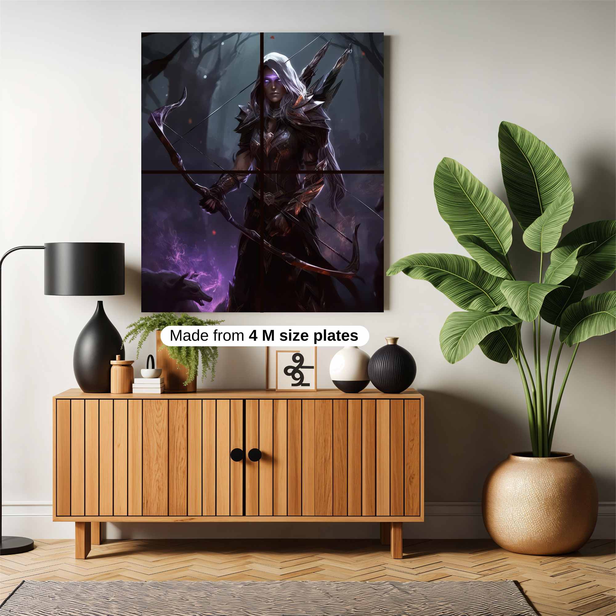 Moonlit Huntress Safe Wall Magnetic / M