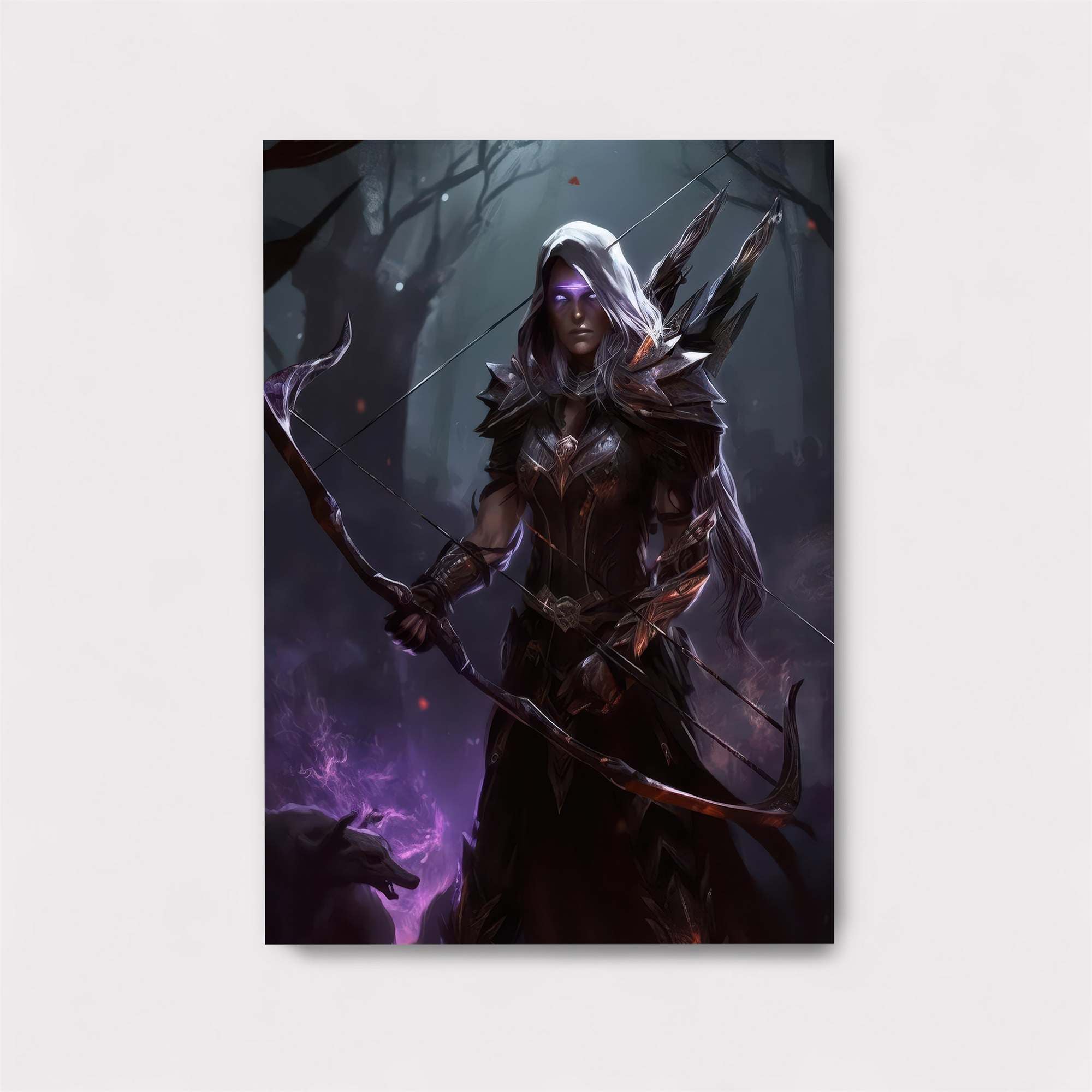 Moonlit Huntress Safe Wall Magnetic / M
