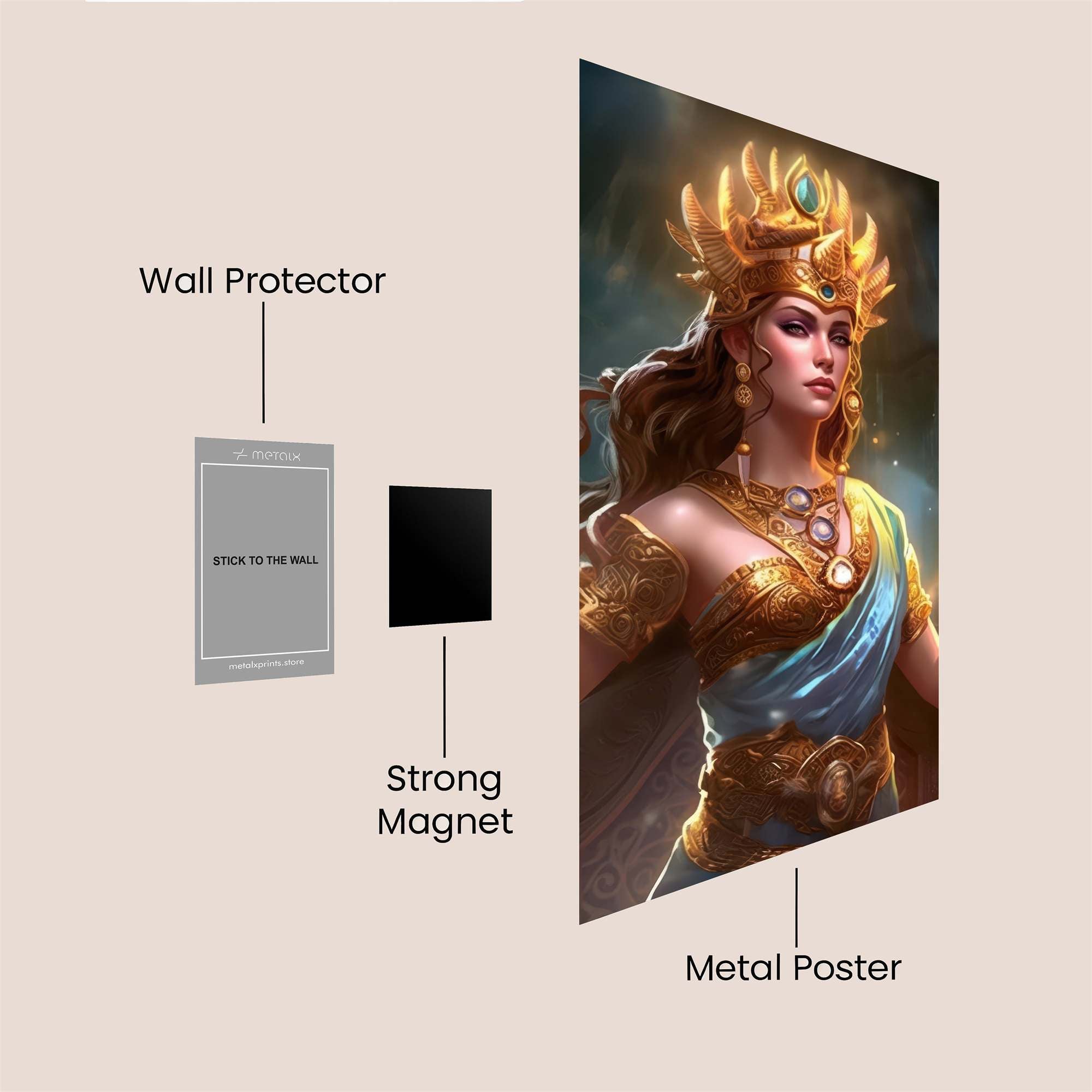 Lakshmi Radiant Safe Wall Magnetic / M