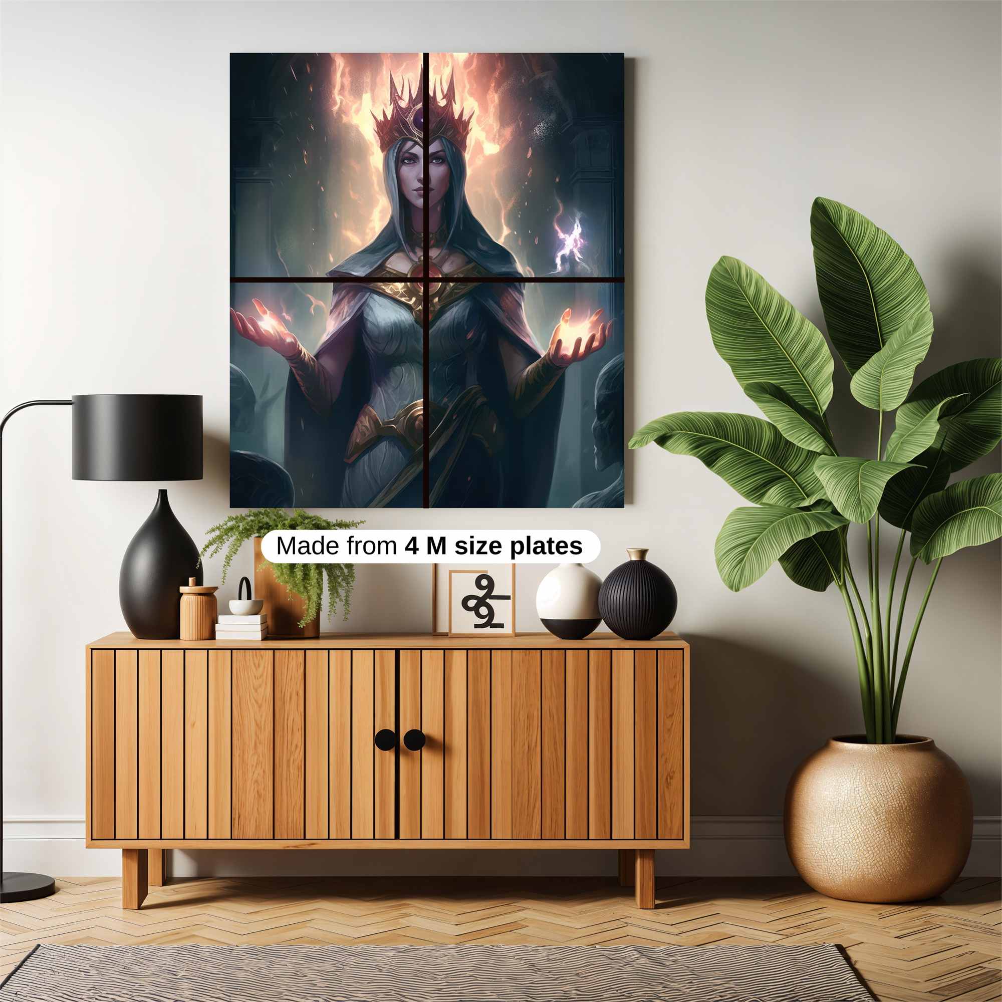 Queen Ignite Safe Wall Magnetic / M