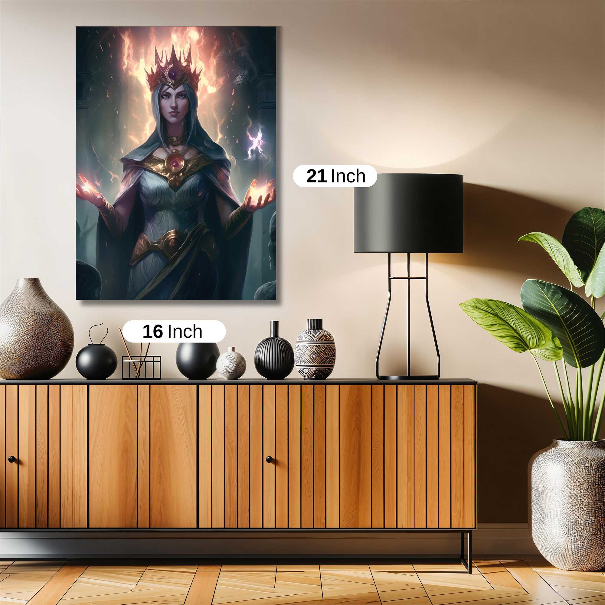 Queen Ignite Safe Wall Magnetic / M
