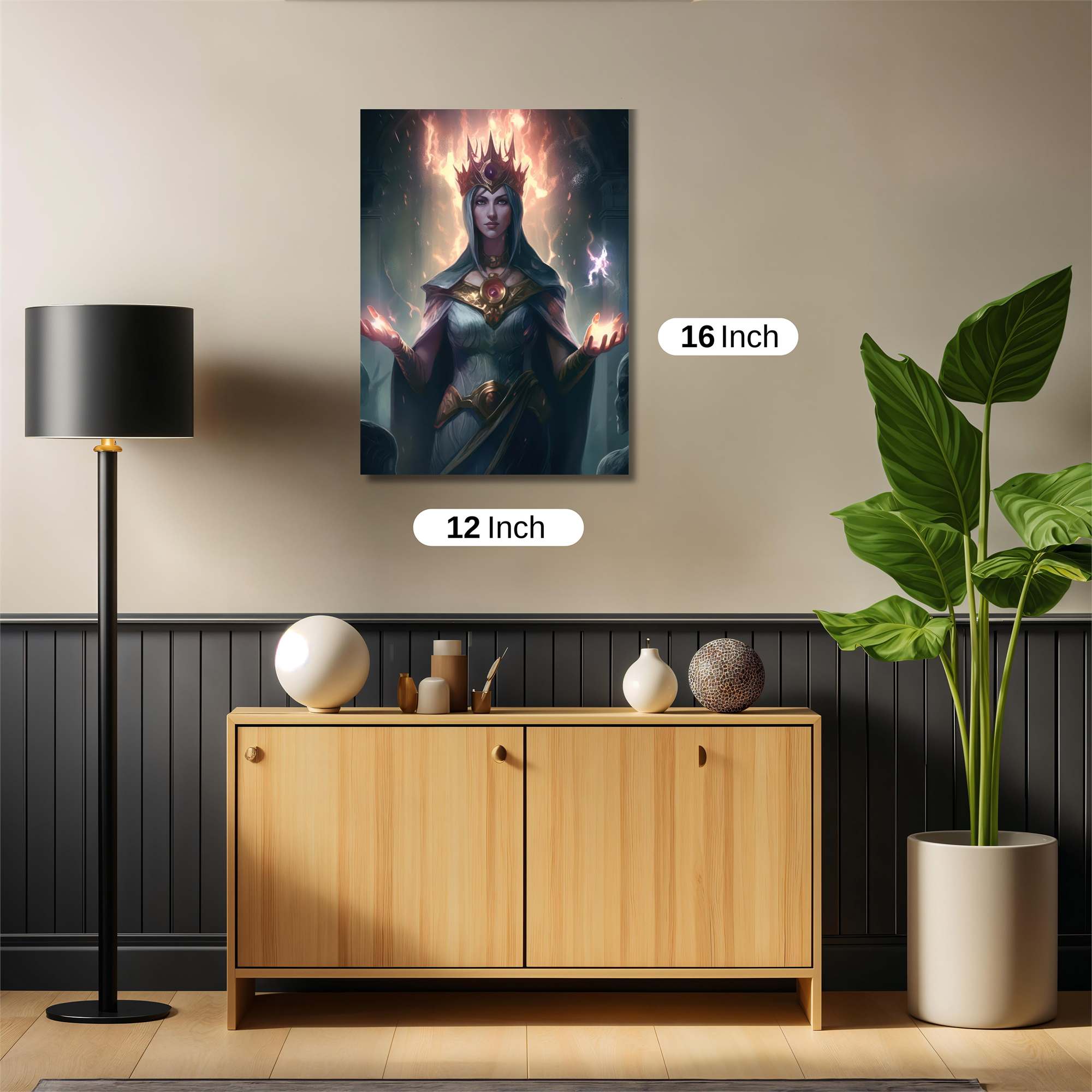 Queen Ignite Safe Wall Magnetic / M