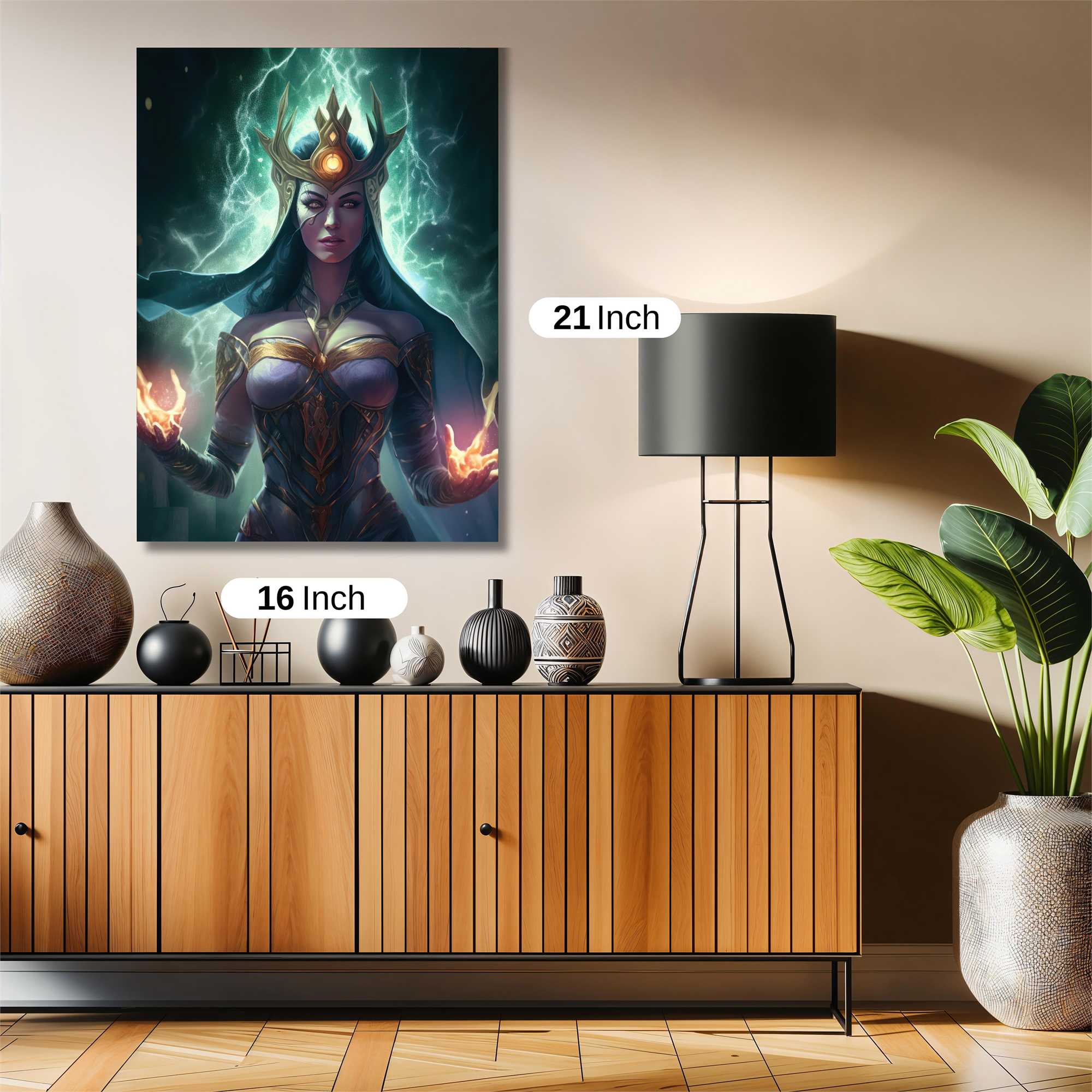 Sorceress Serene Safe Wall Magnetic / M