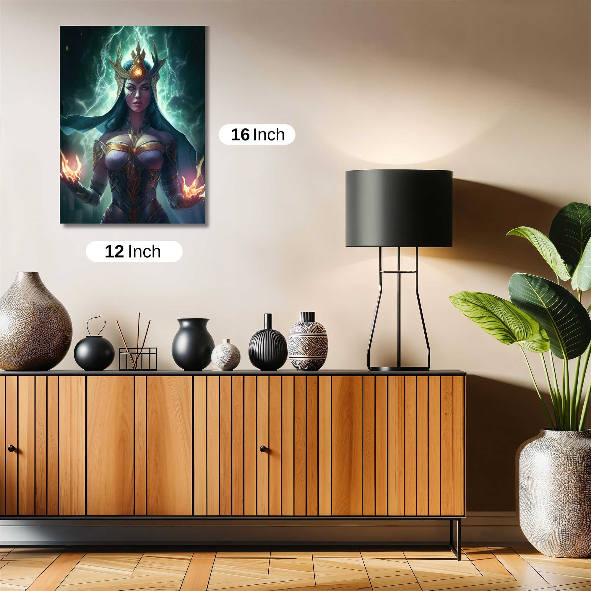 Sorceress Serene Safe Wall Magnetic / M