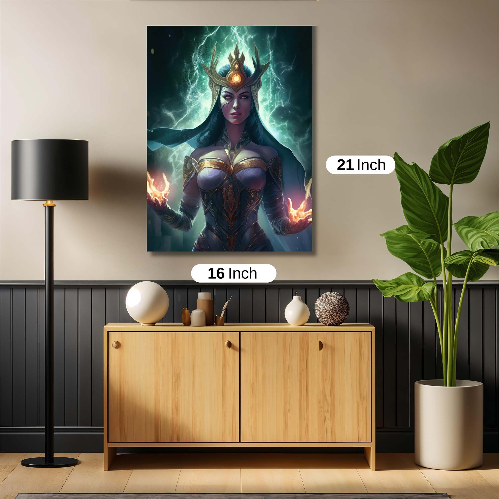 Sorceress Serene Safe Wall Magnetic / M