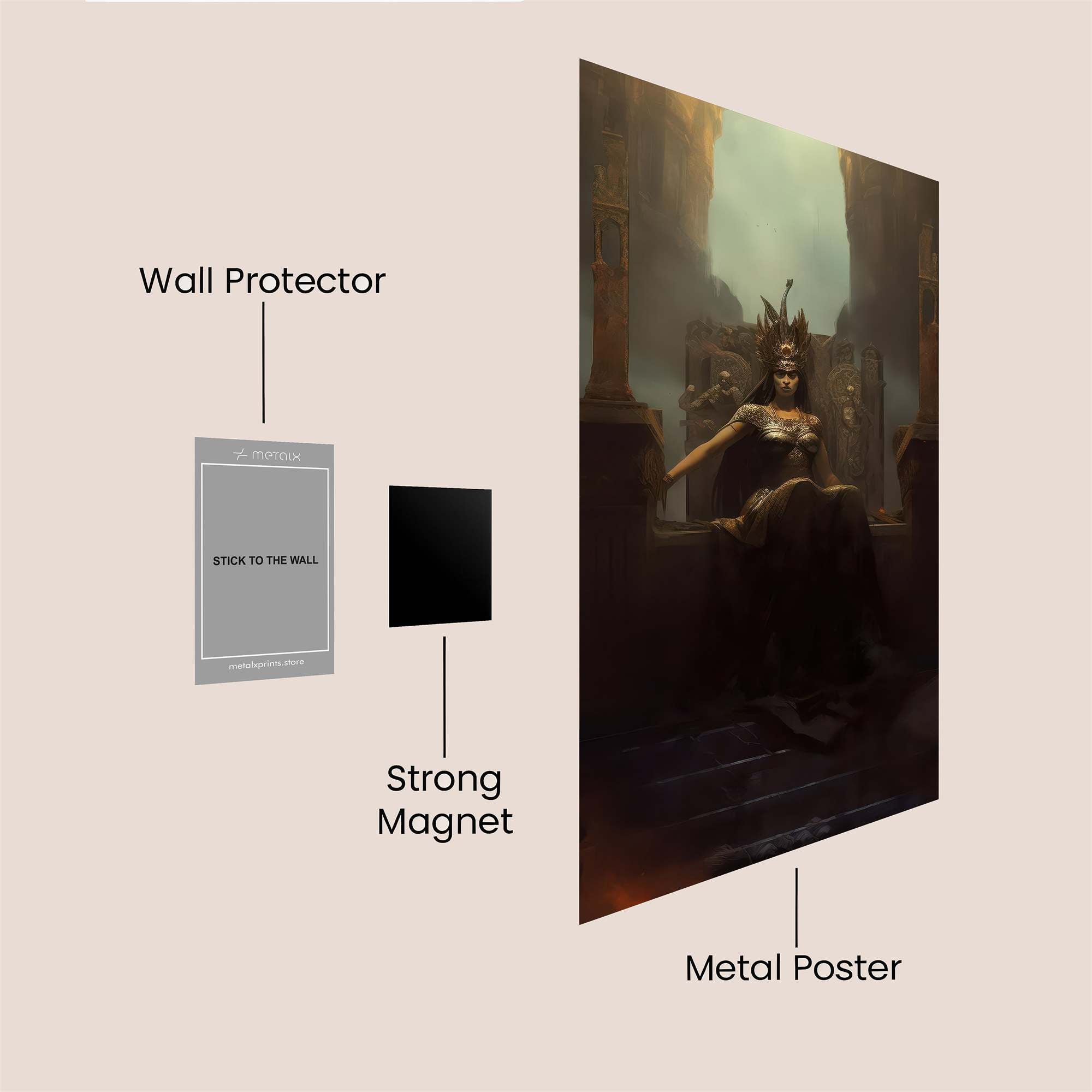 Cleopatra Enigmatic Safe Wall Magnetic / M