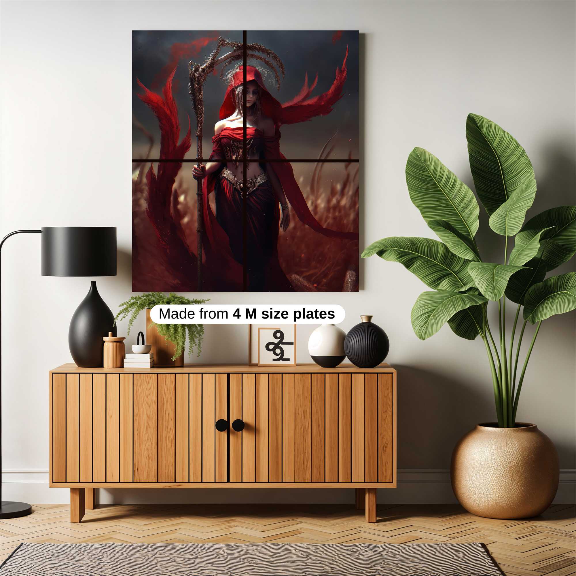 Deathly Elegance Safe Wall Magnetic / M