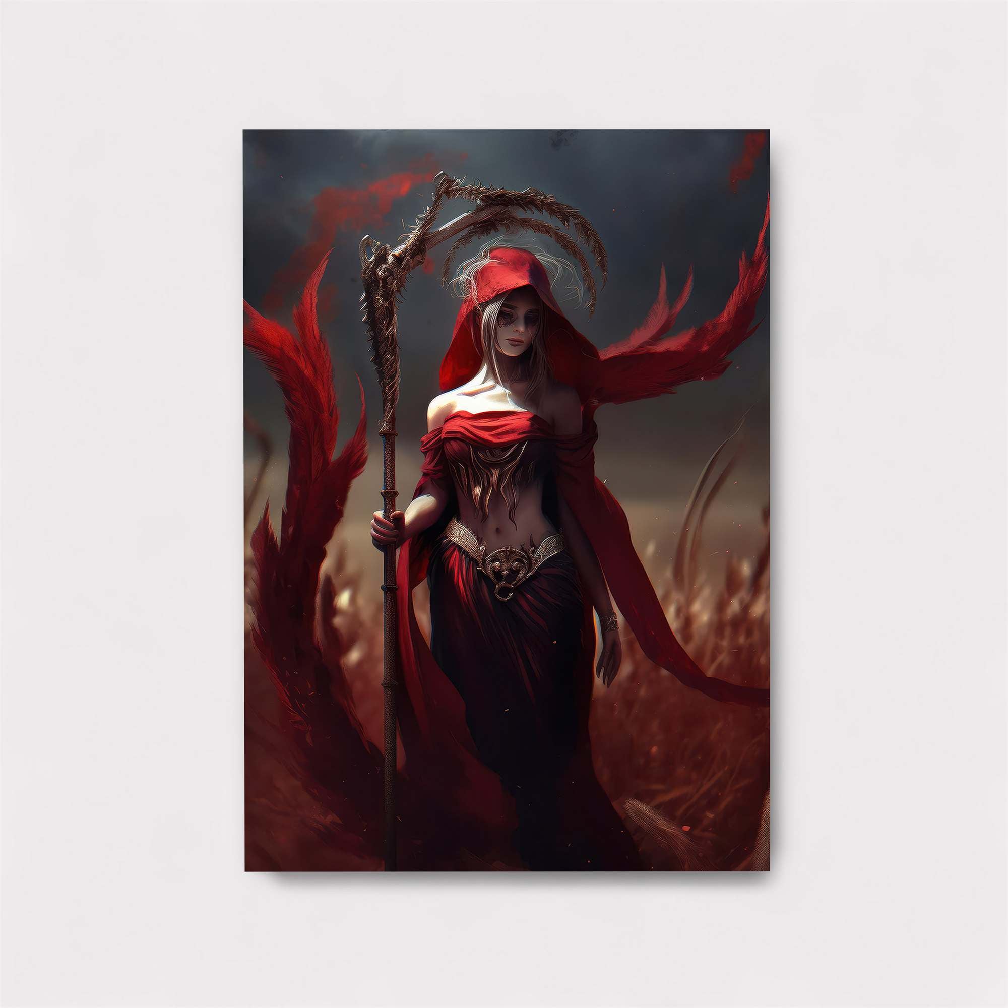 Deathly Elegance Safe Wall Magnetic / M