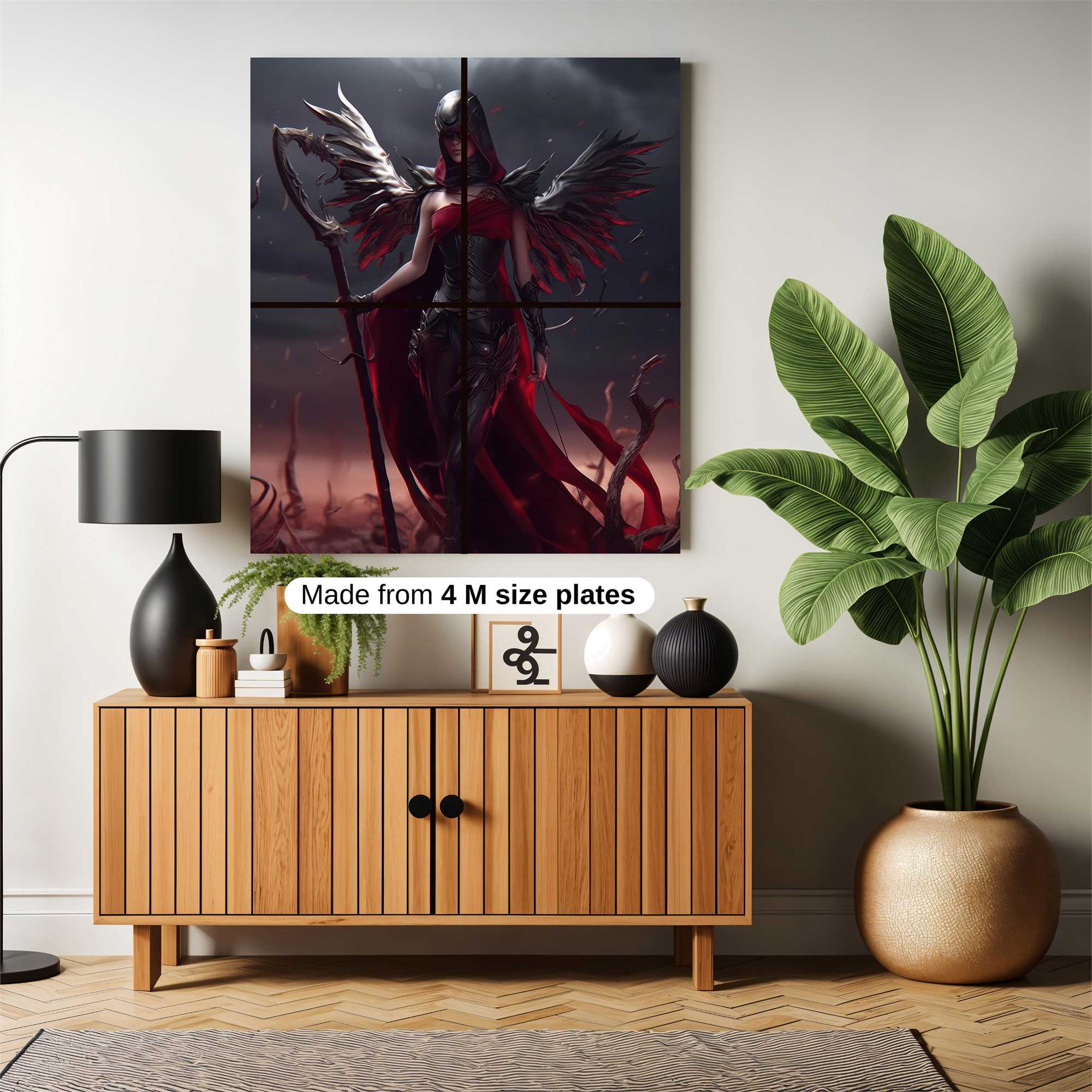 Deathly Elegance Safe Wall Magnetic / M