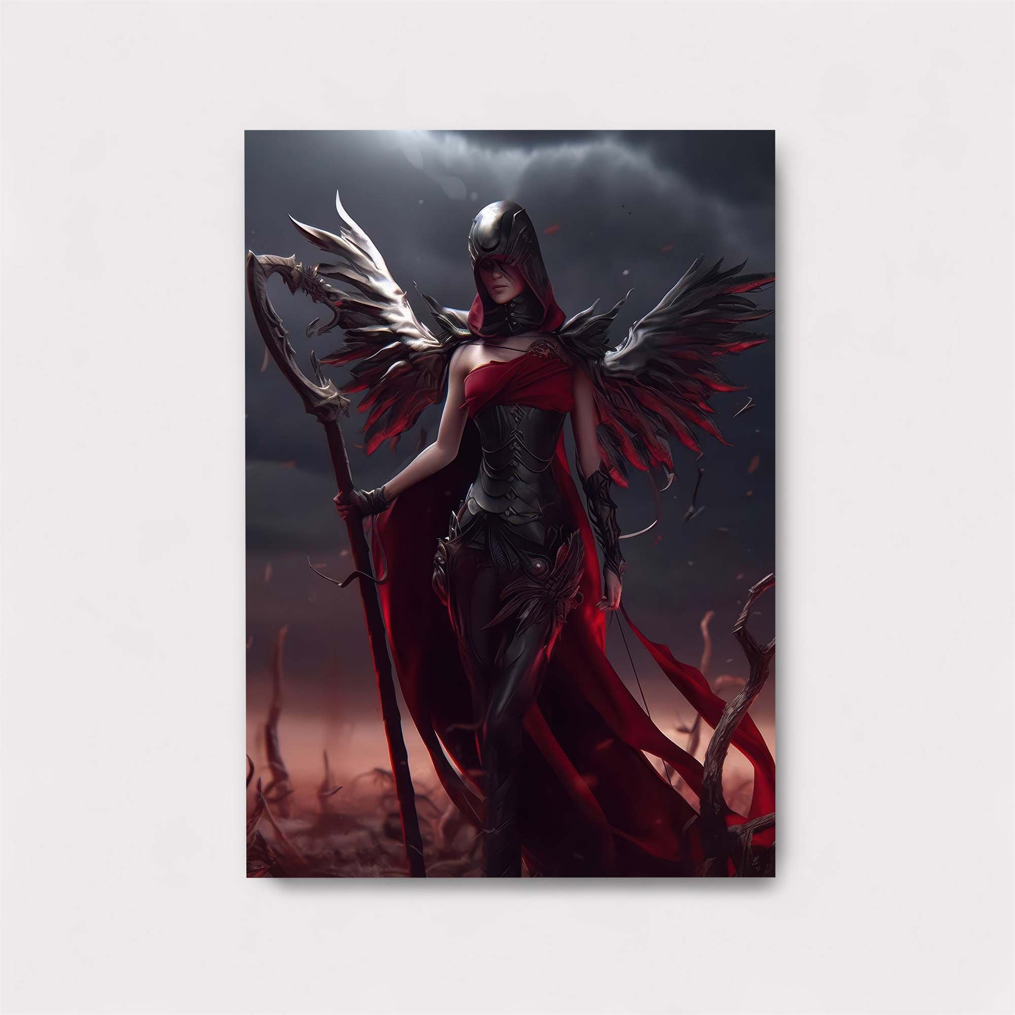 Deathly Elegance Safe Wall Magnetic / M