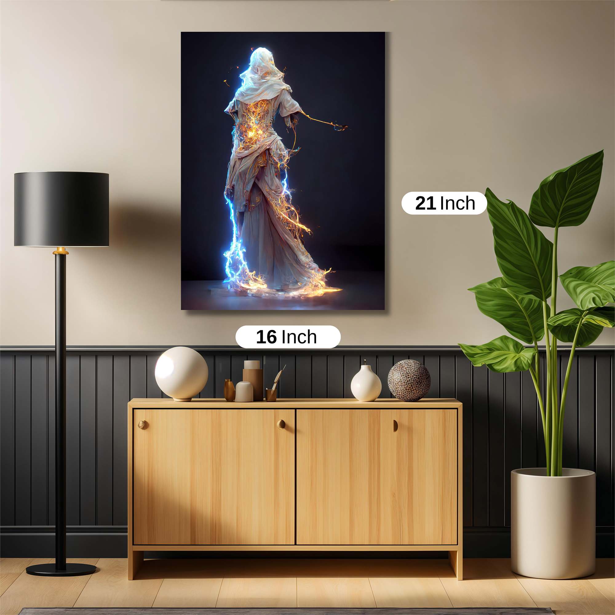 Ethereal Radiance Safe Wall Magnetic / M