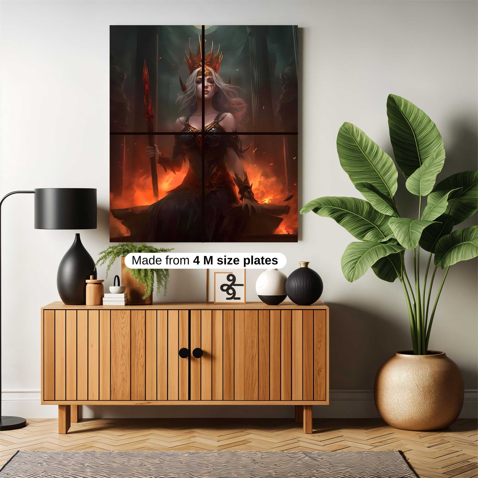Queen Infernal Safe Wall Magnetic / M