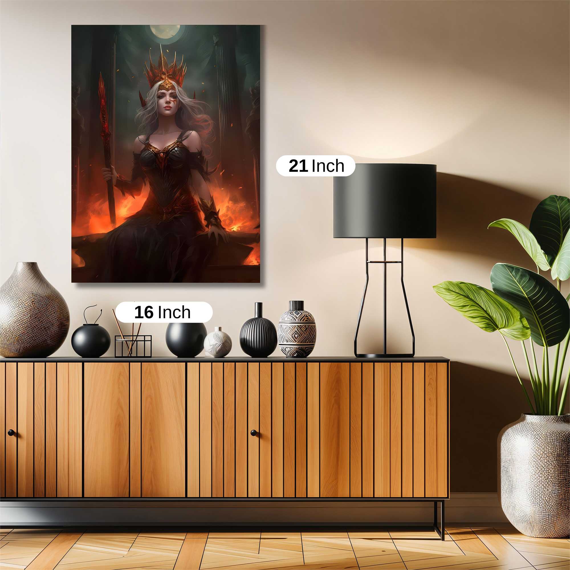 Queen Infernal Safe Wall Magnetic / M