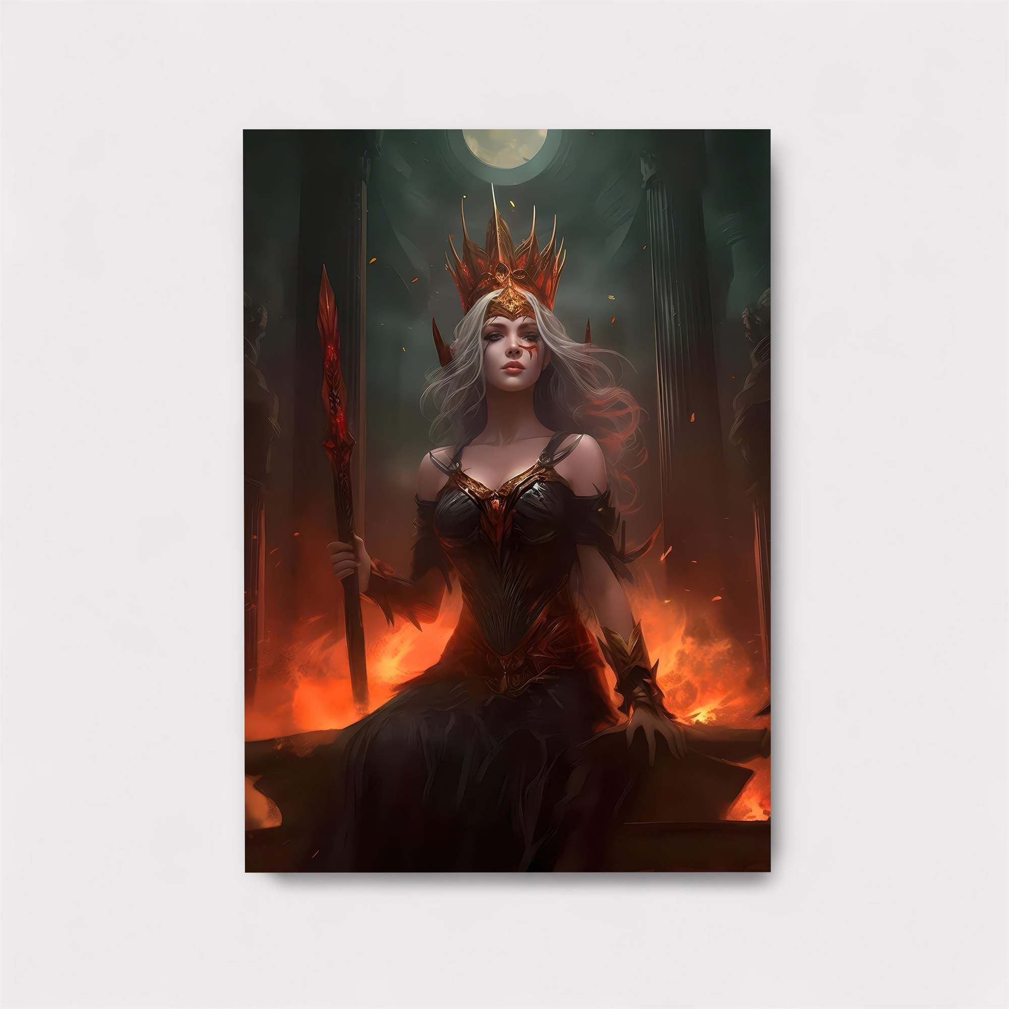 Queen Infernal Safe Wall Magnetic / M