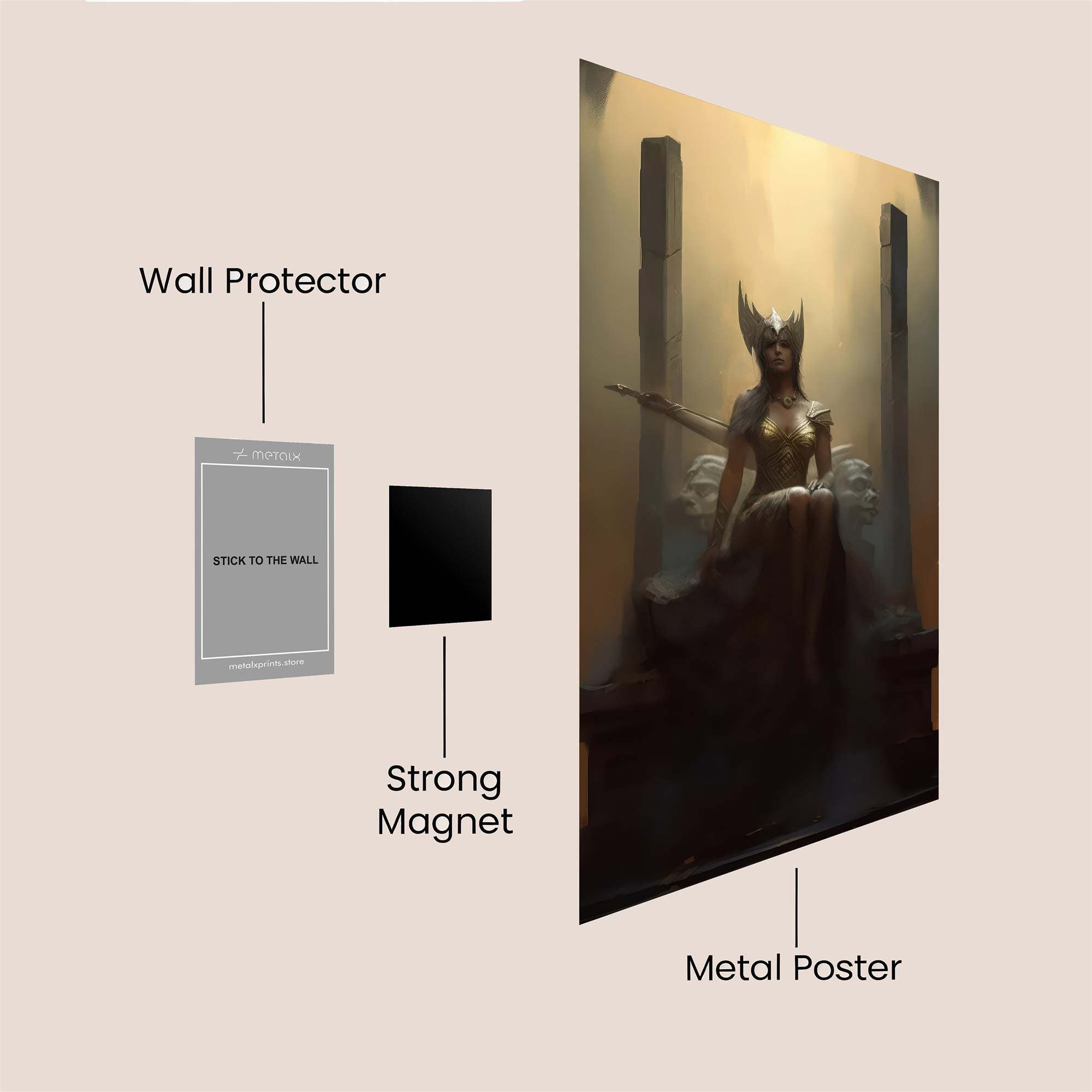 Goddess Enigma Safe Wall Magnetic / M