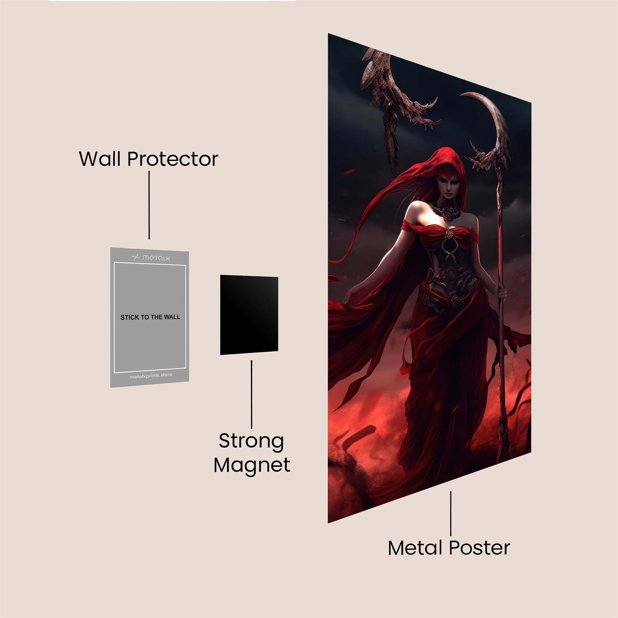 Hecate's Wrath Safe Wall Magnetic / M