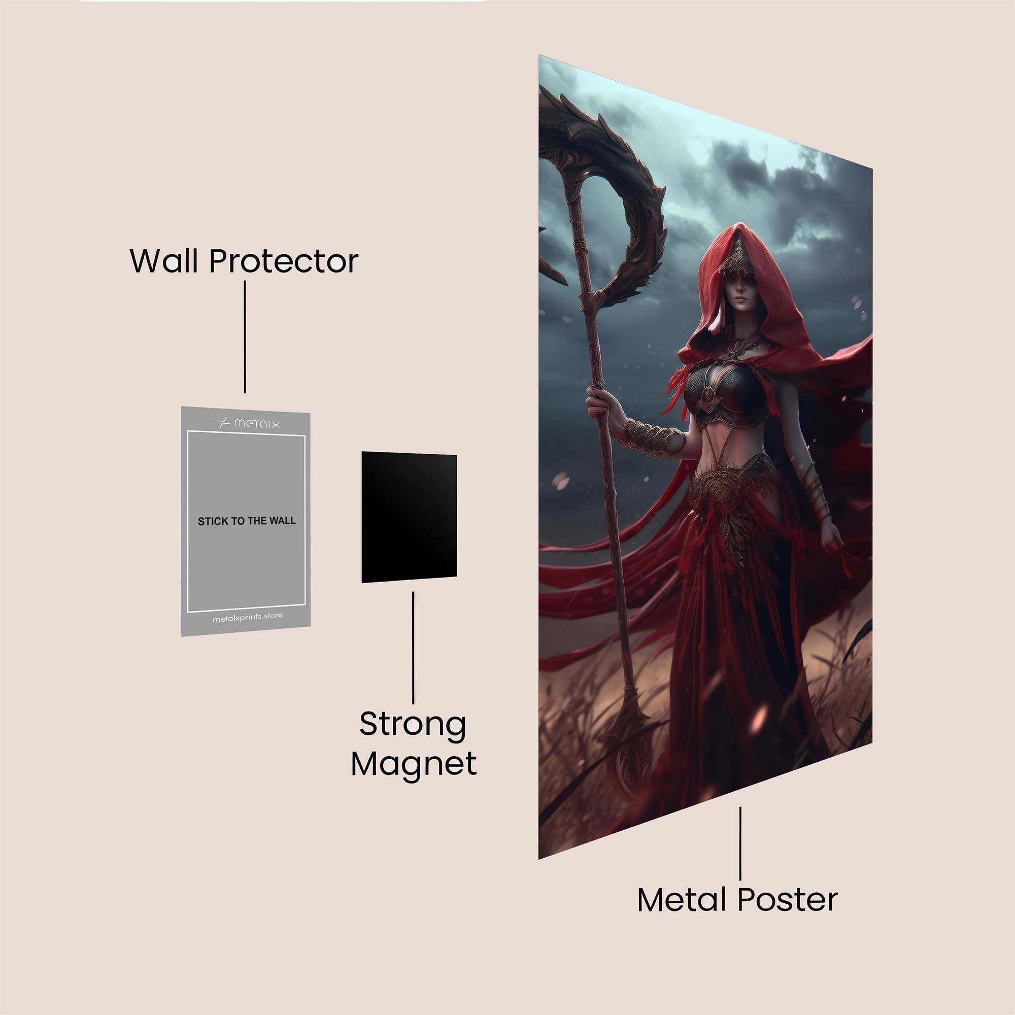 Witch Tempest Safe Wall Magnetic / M