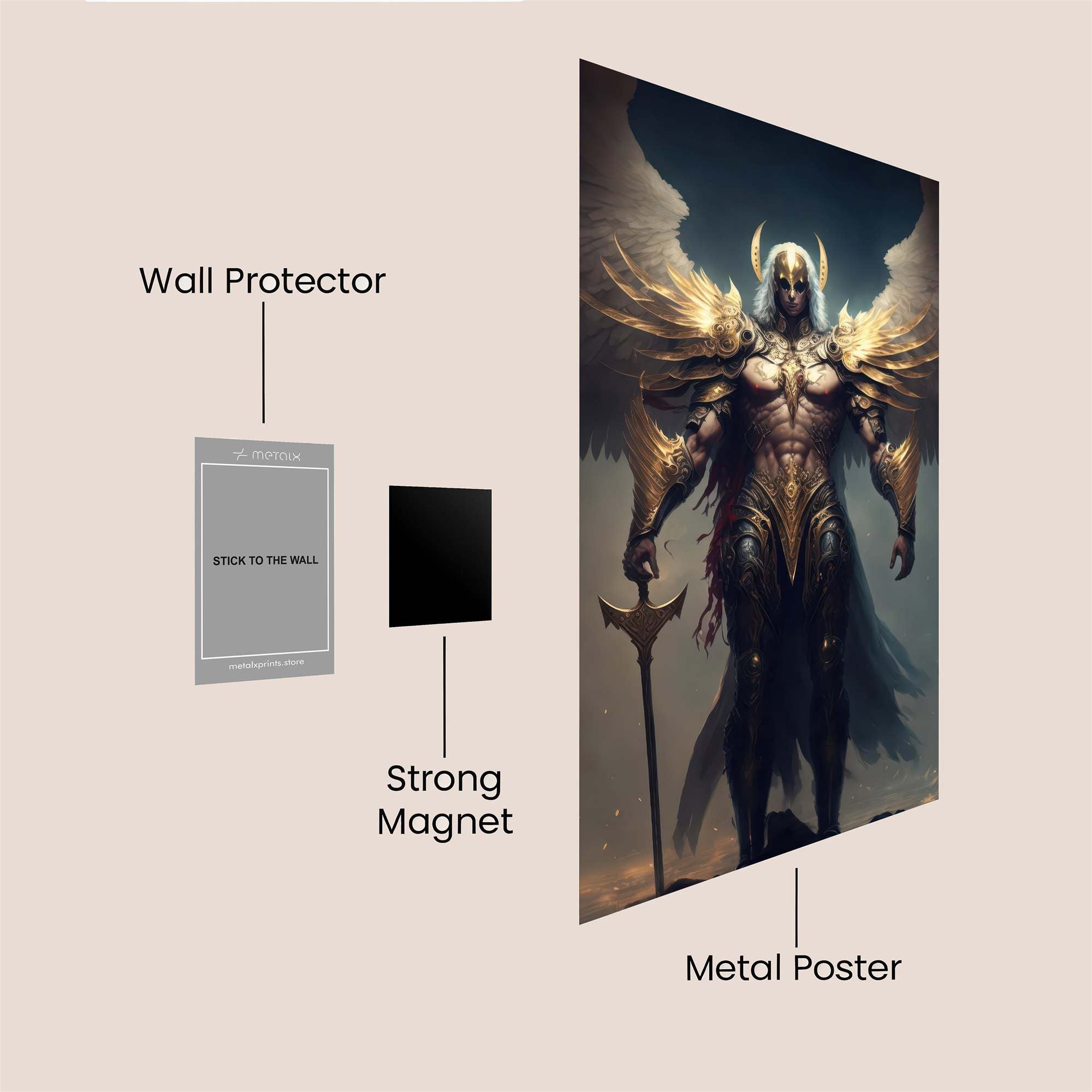 Archangel Divine Safe Wall Magnetic / M