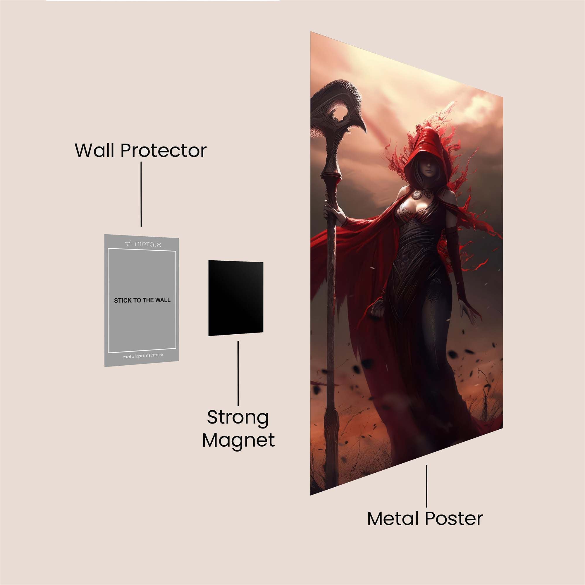 Scythe Enigma Safe Wall Magnetic / M
