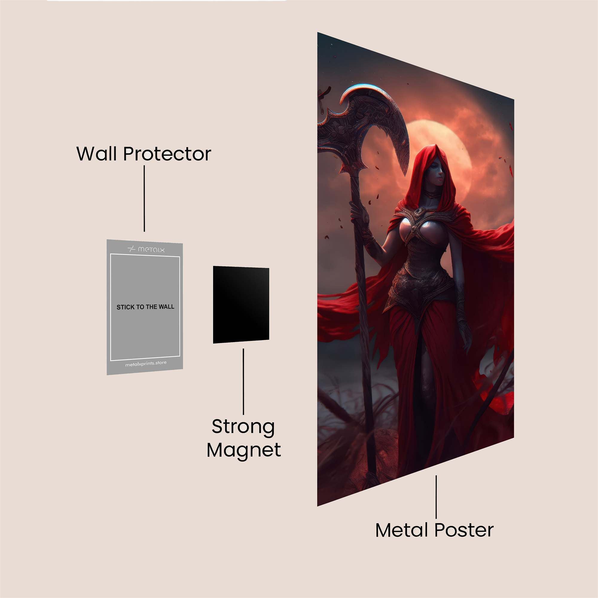 Reaper Eclipse Safe Wall Magnetic / M