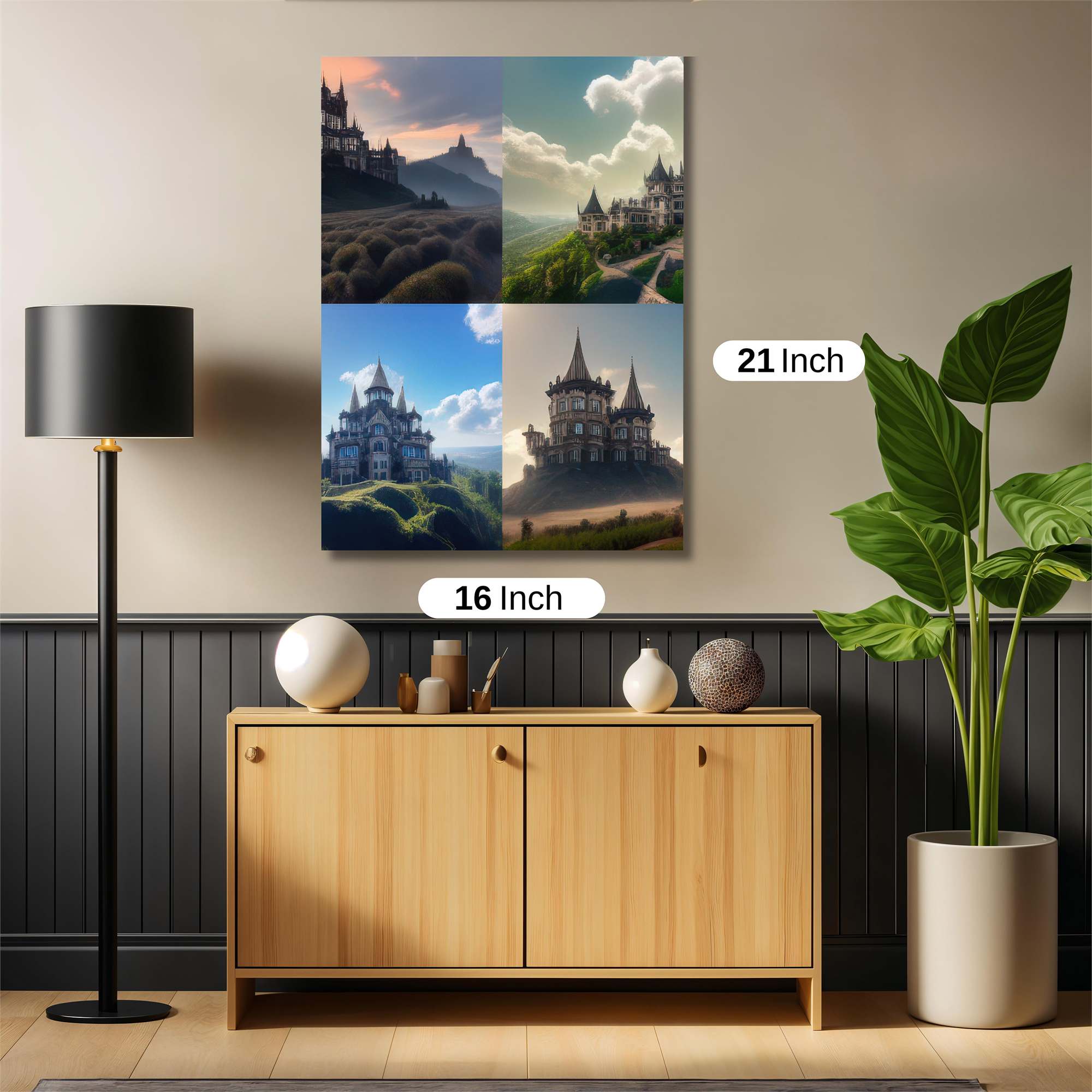 Castle Whimsy Safe Wall Magnetic / M