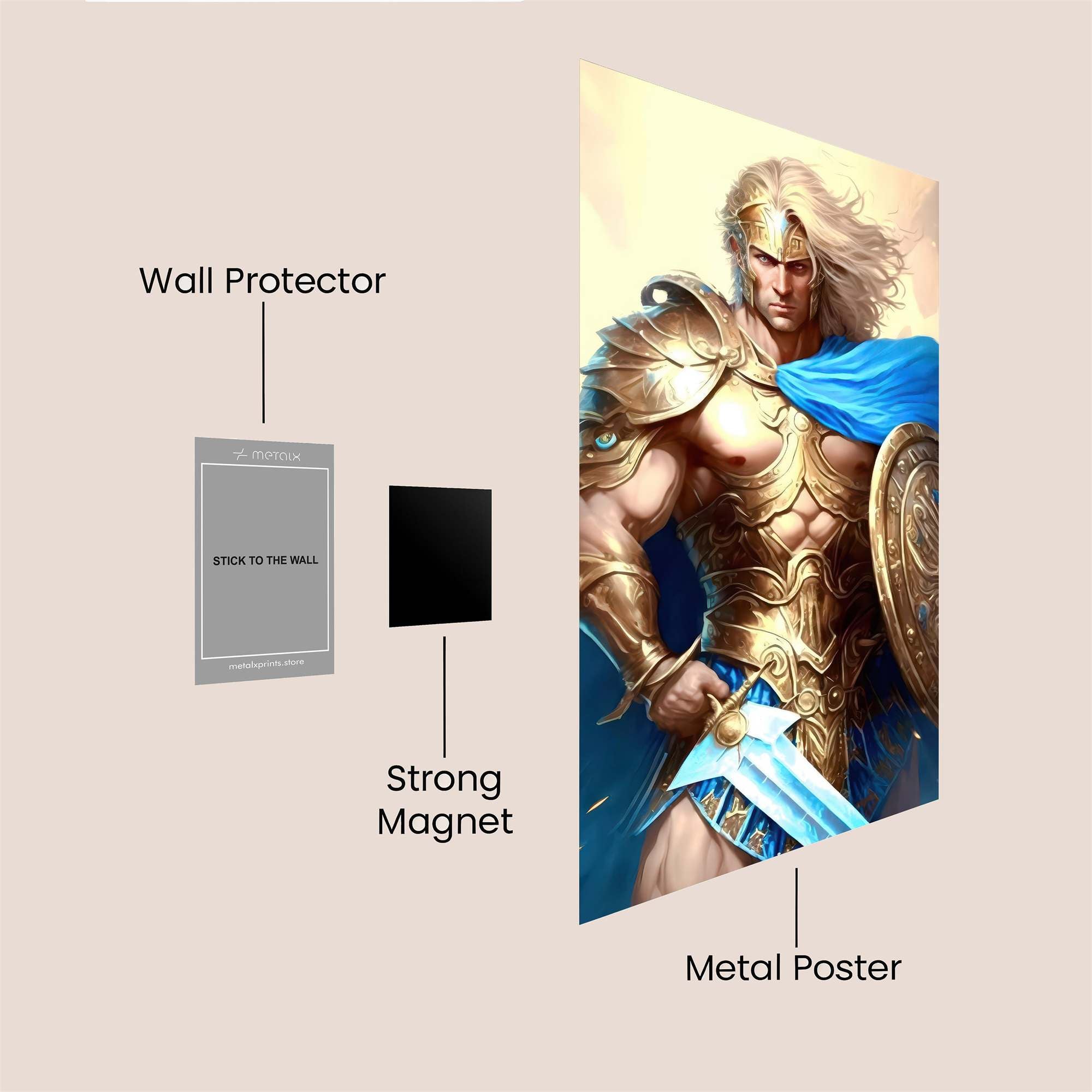 Apollo Radiant Safe Wall Magnetic / M