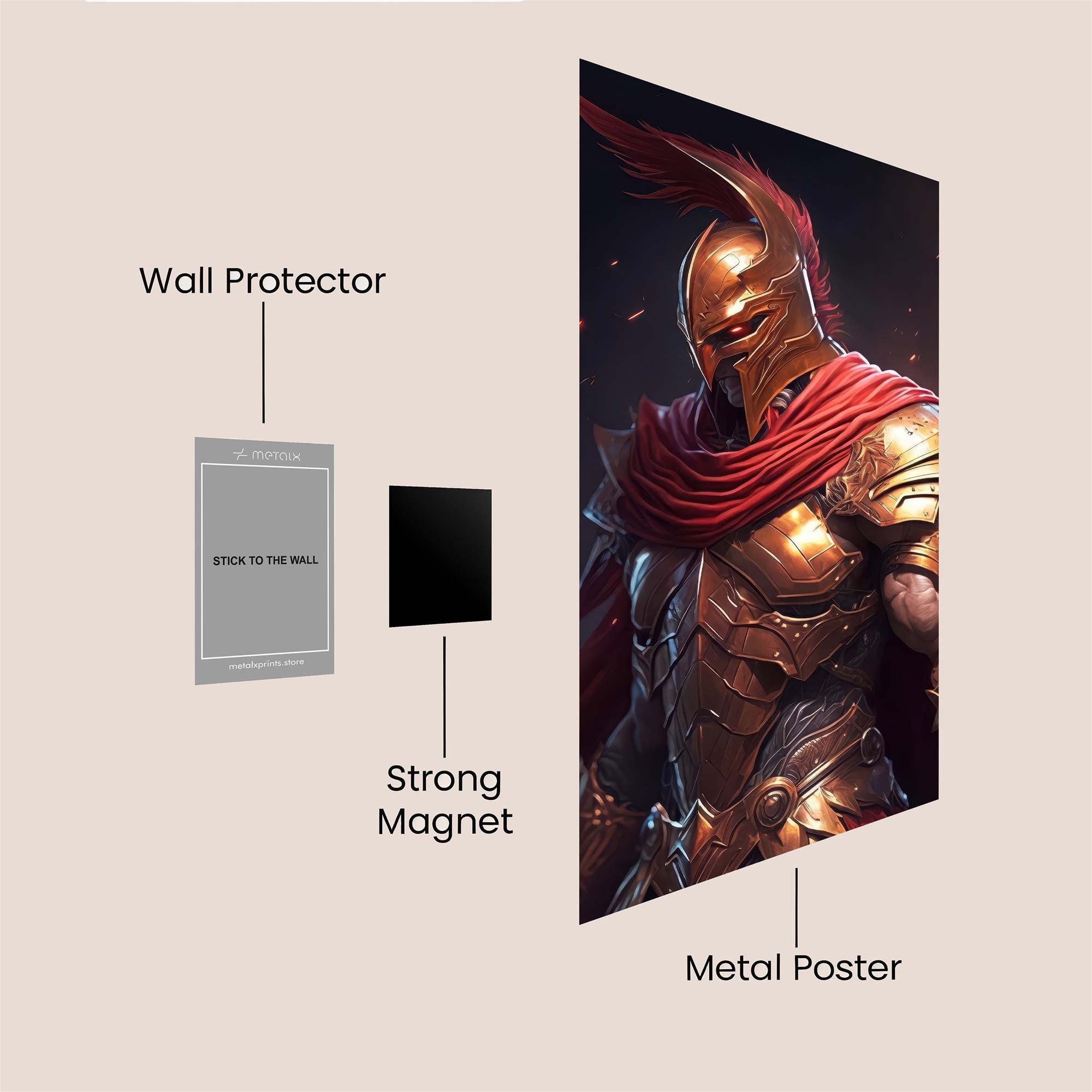 Spartan Valor Safe Wall Magnetic / M