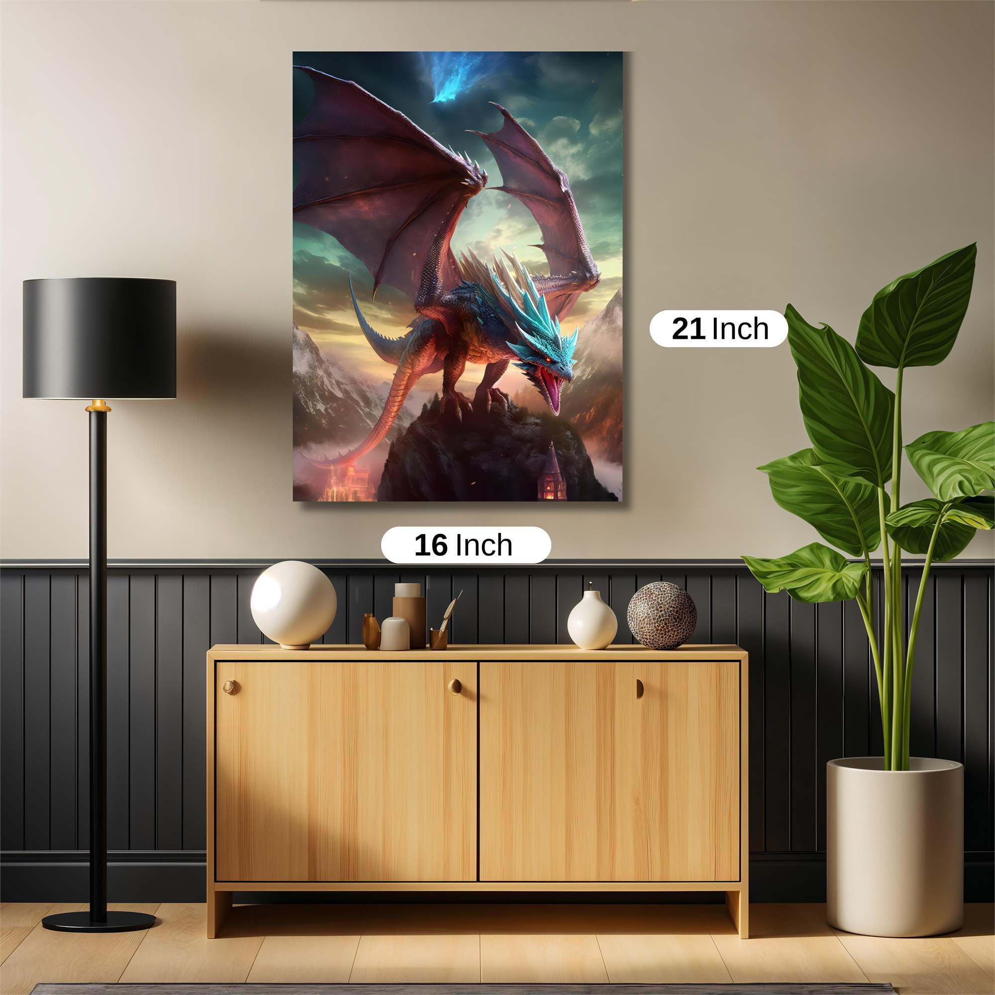 Dragon Radiance Safe Wall Magnetic / M