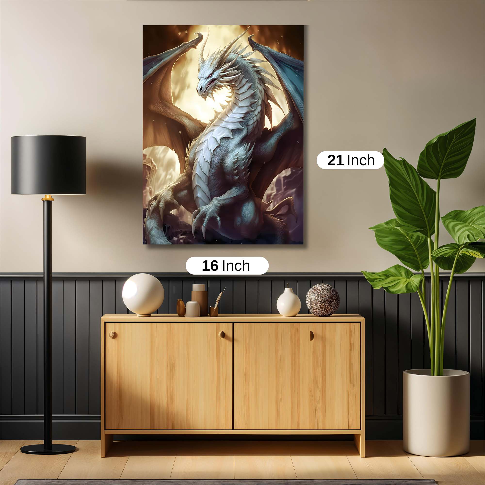 Dragon Majesty Safe Wall Magnetic / M