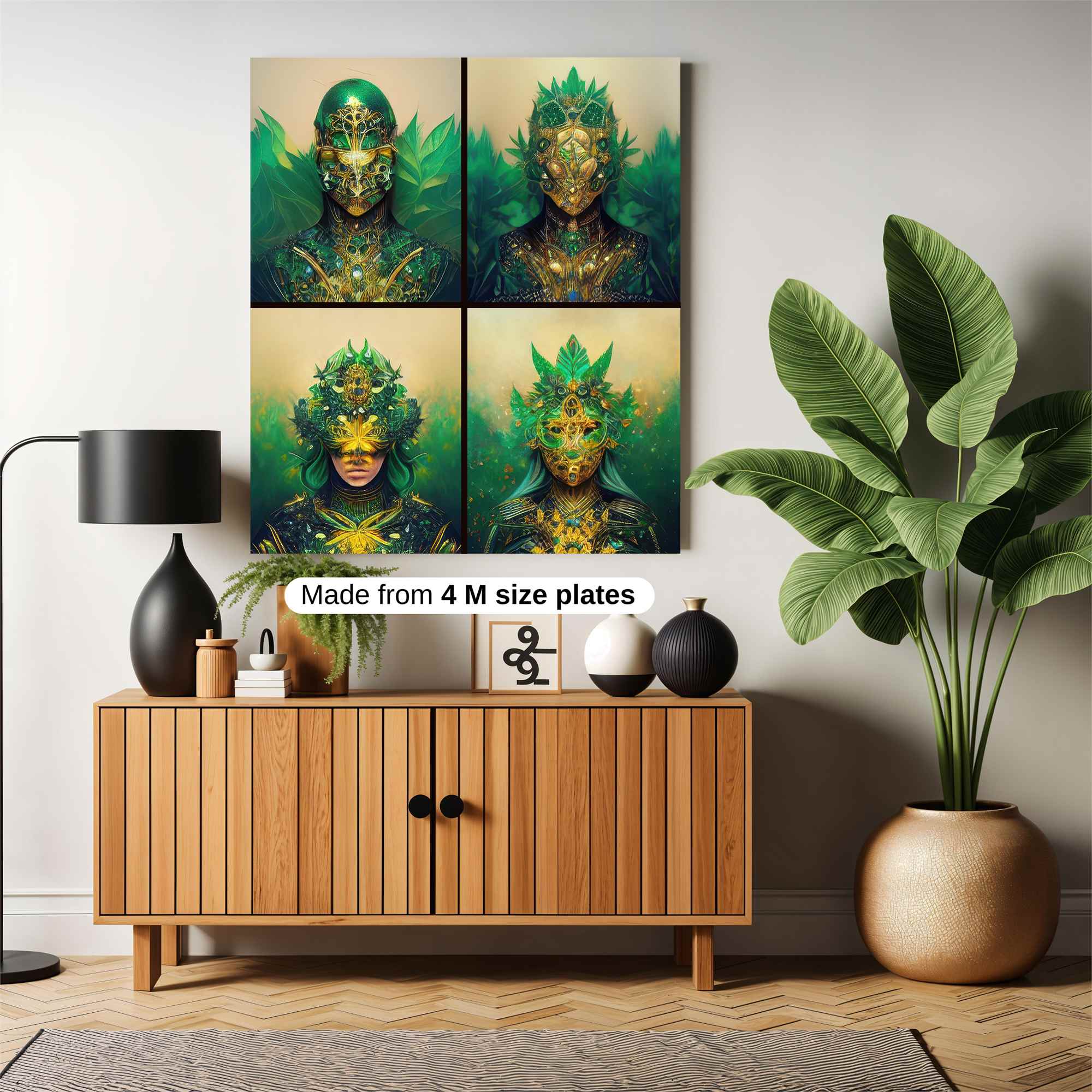 Nature's Majesty Safe Wall Magnetic / M