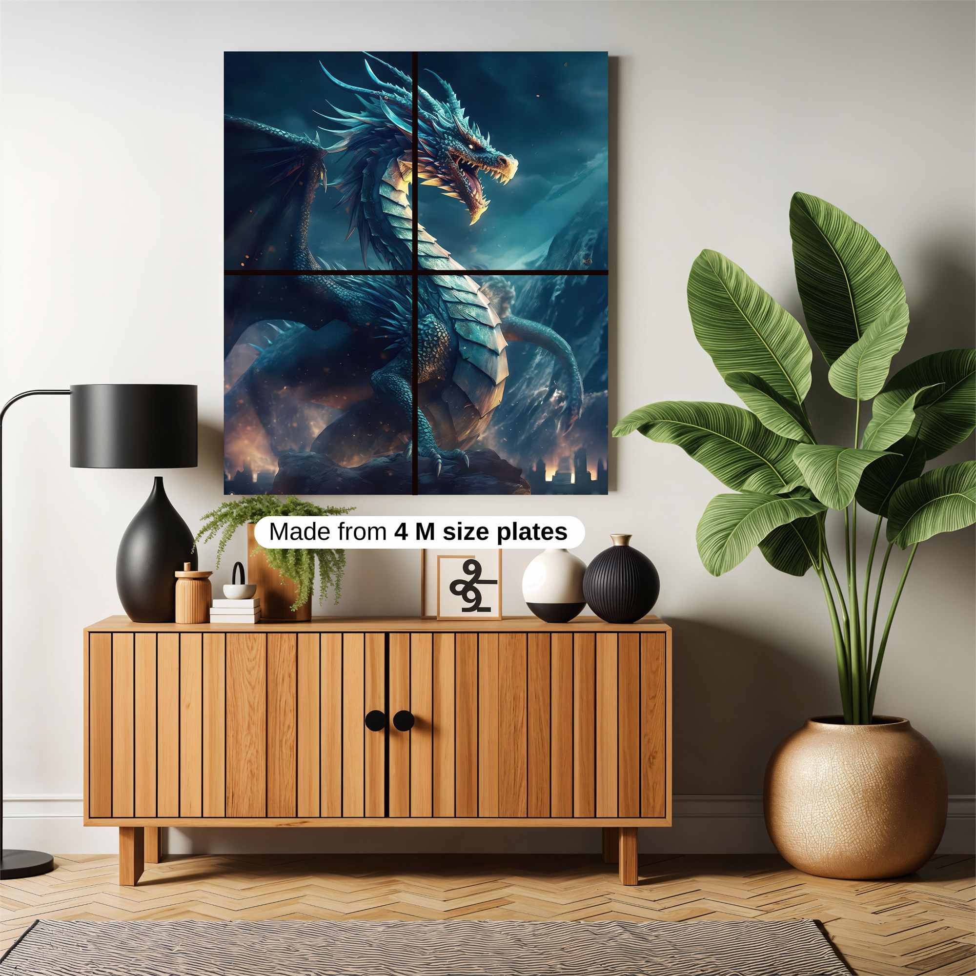 Dragon Majesty Safe Wall Magnetic / M