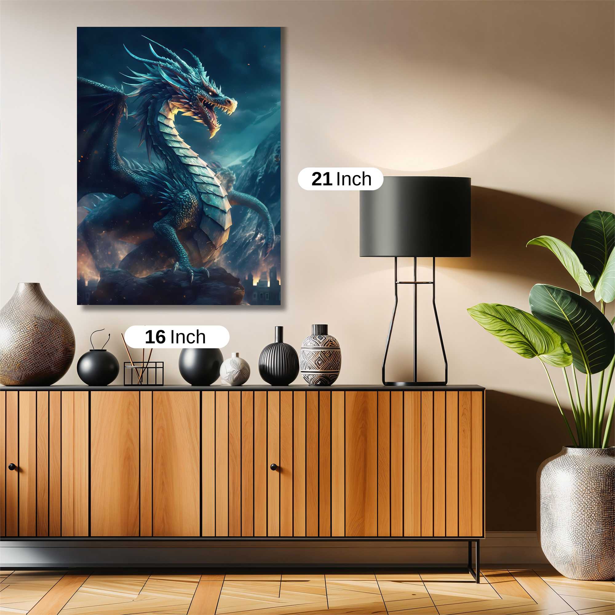 Dragon Majesty Safe Wall Magnetic / M