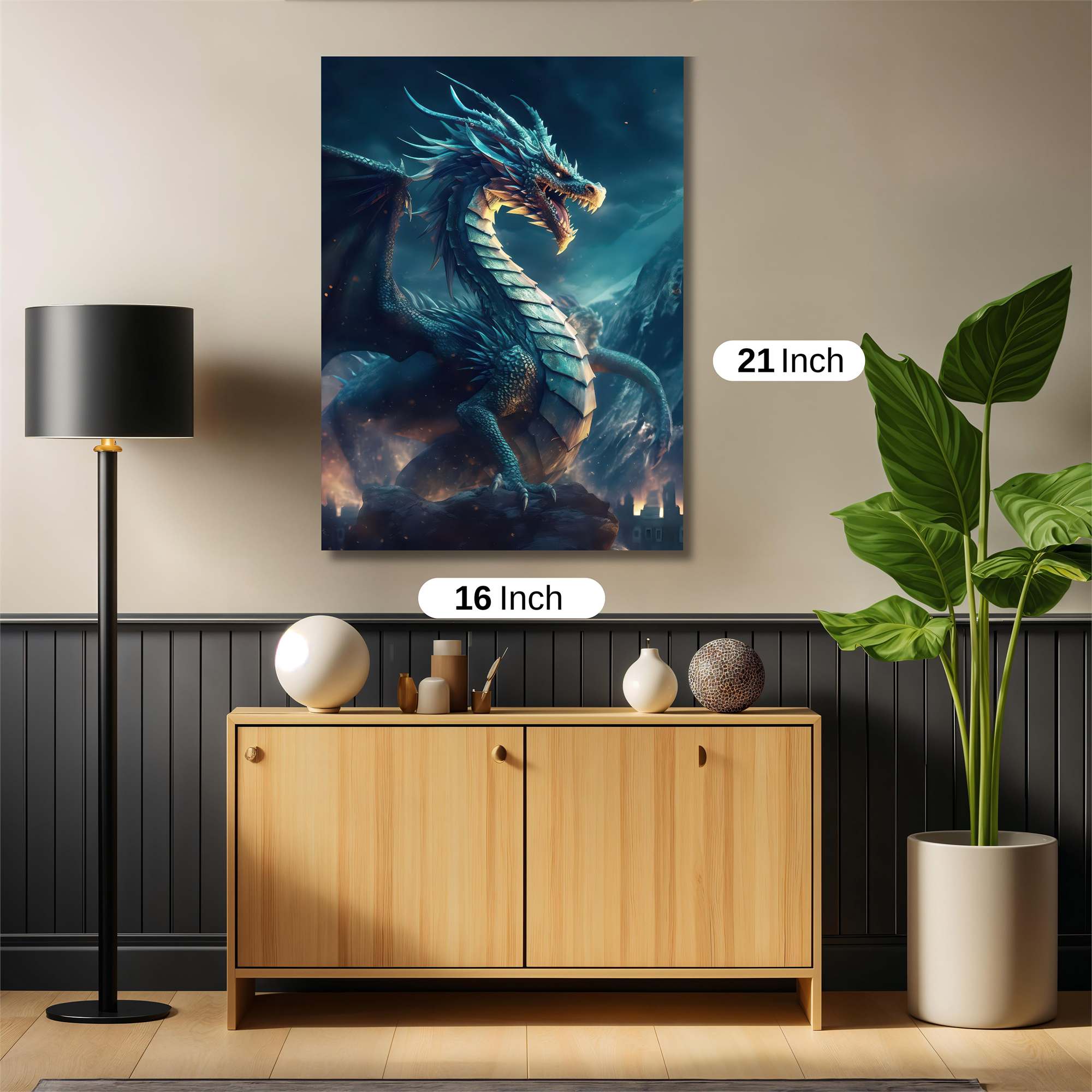 Dragon Majesty Safe Wall Magnetic / M