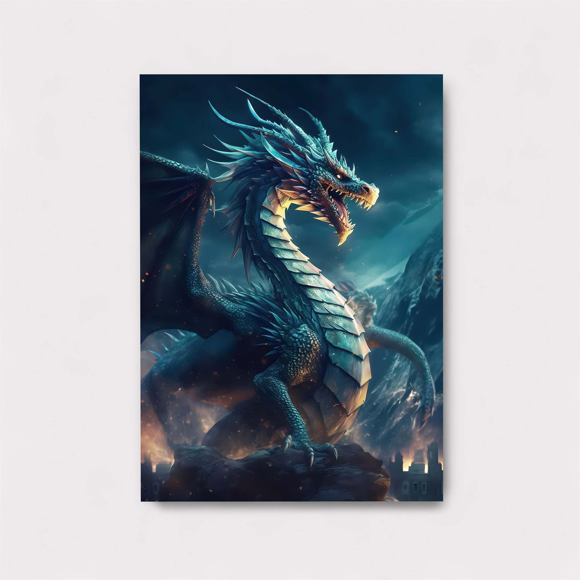 Dragon Majesty Safe Wall Magnetic / M