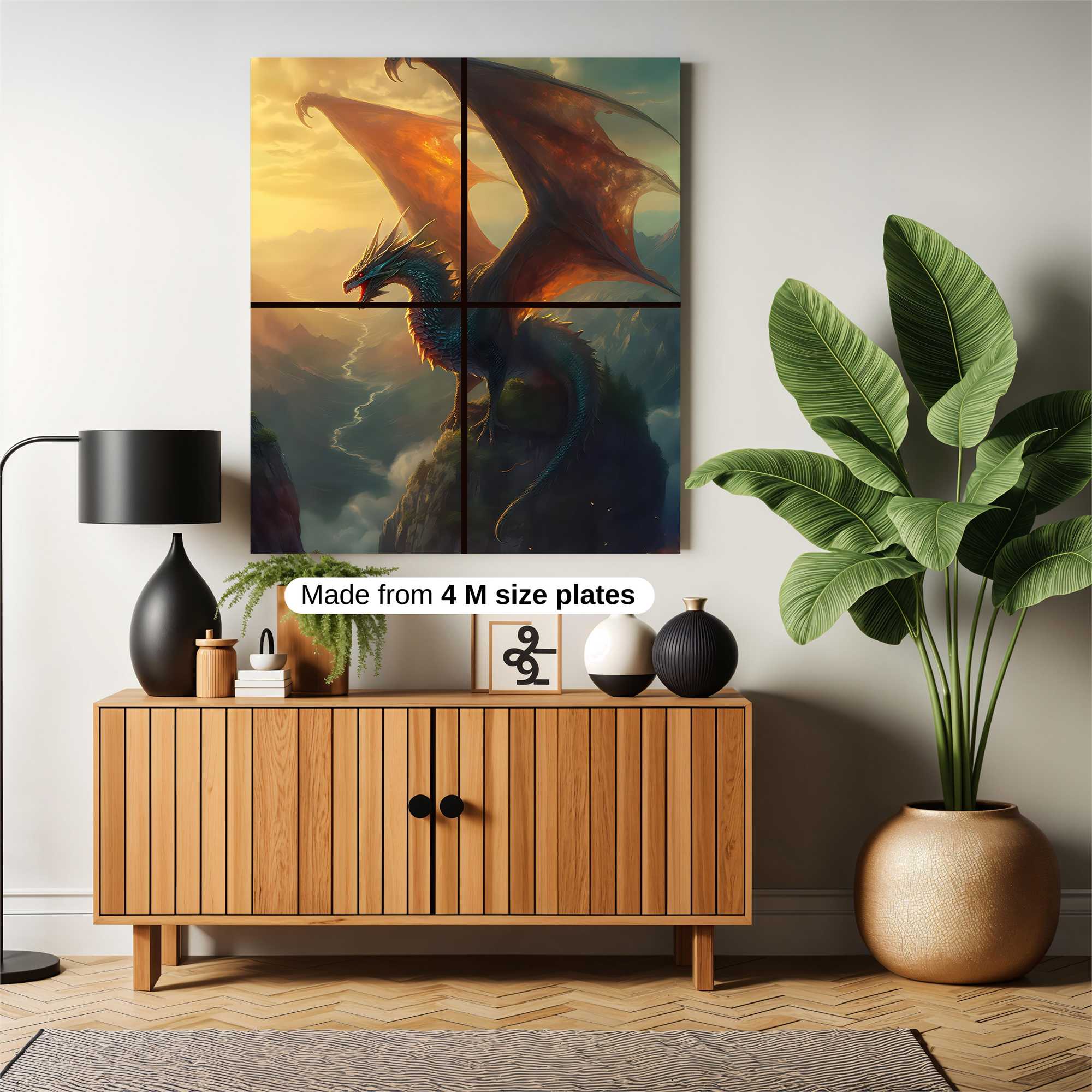 Dragon Radiant Safe Wall Magnetic / M