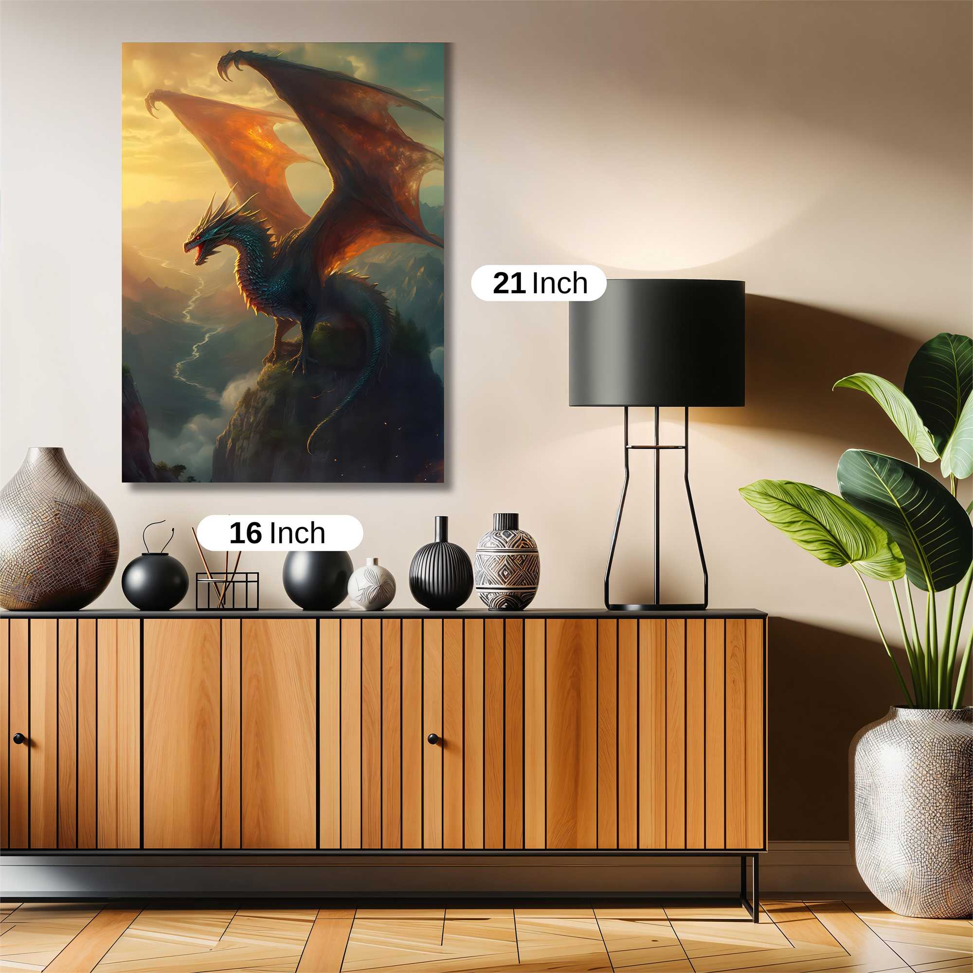 Dragon Radiant Safe Wall Magnetic / M