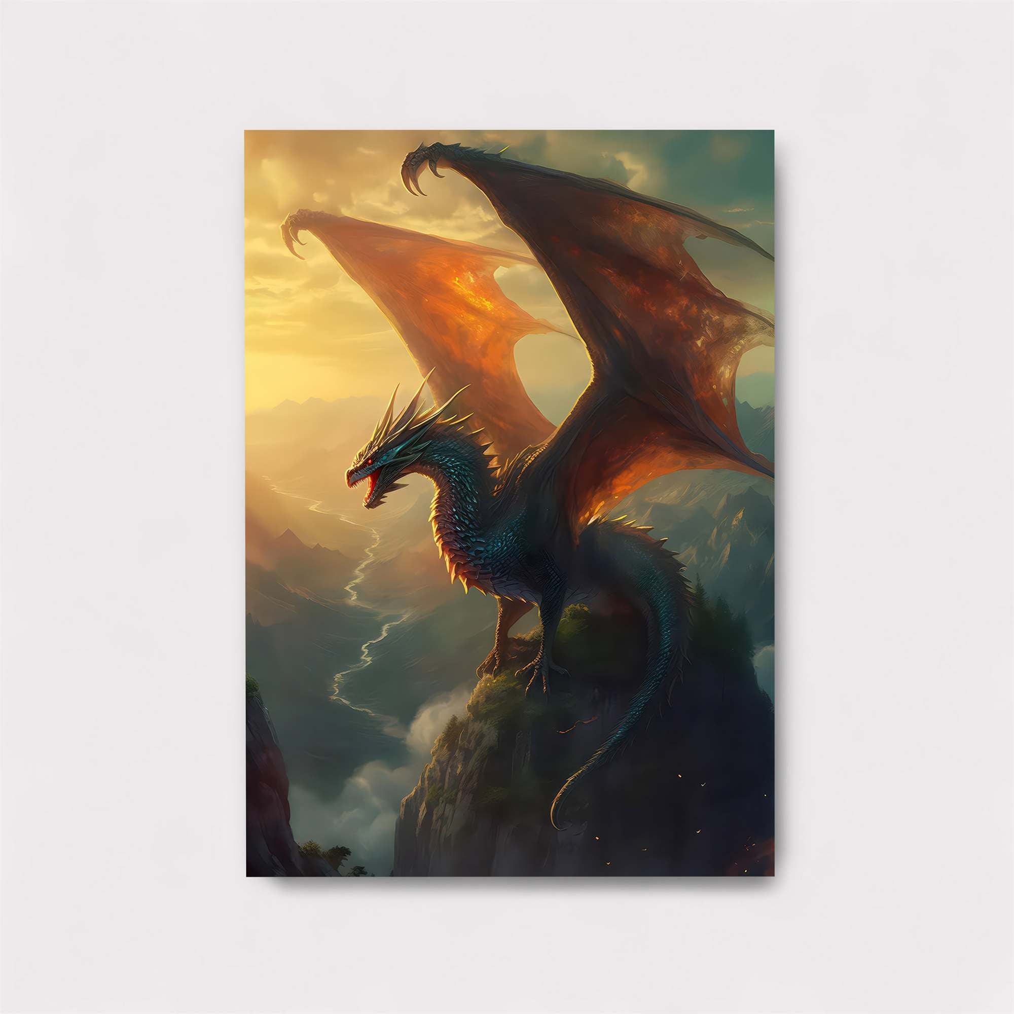 Dragon Radiant Safe Wall Magnetic / M