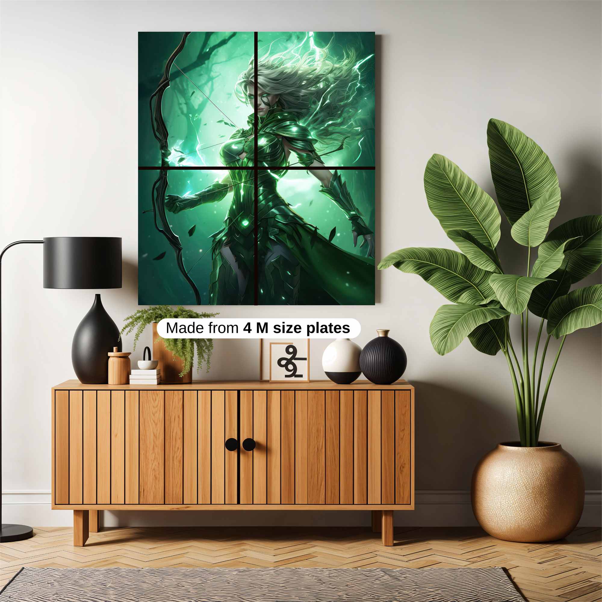 Emerald Enchantress Safe Wall Magnetic / M