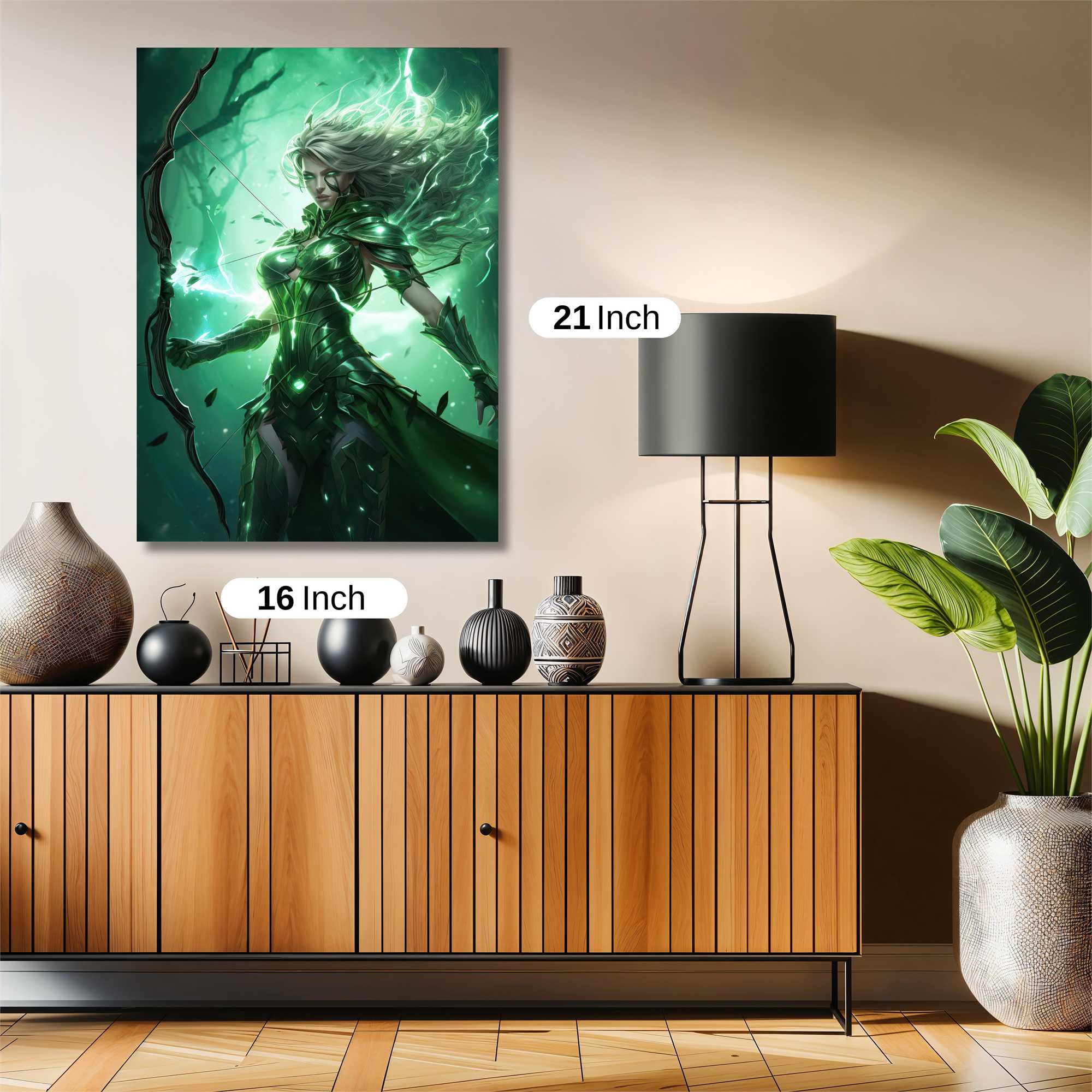 Emerald Enchantress Safe Wall Magnetic / M