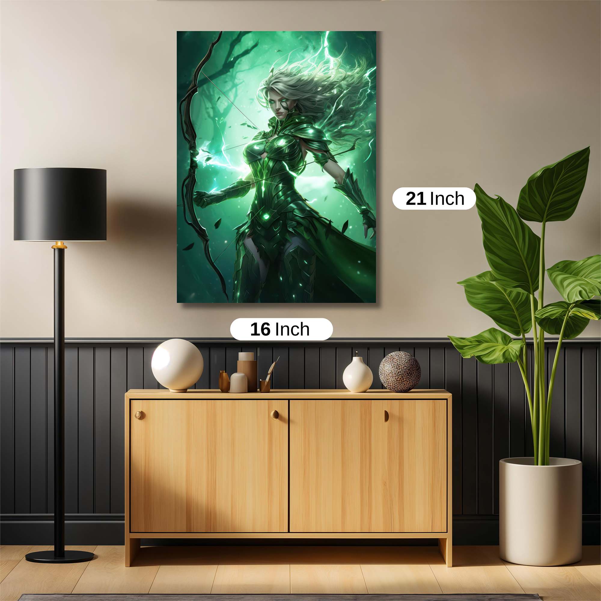 Emerald Enchantress Safe Wall Magnetic / M
