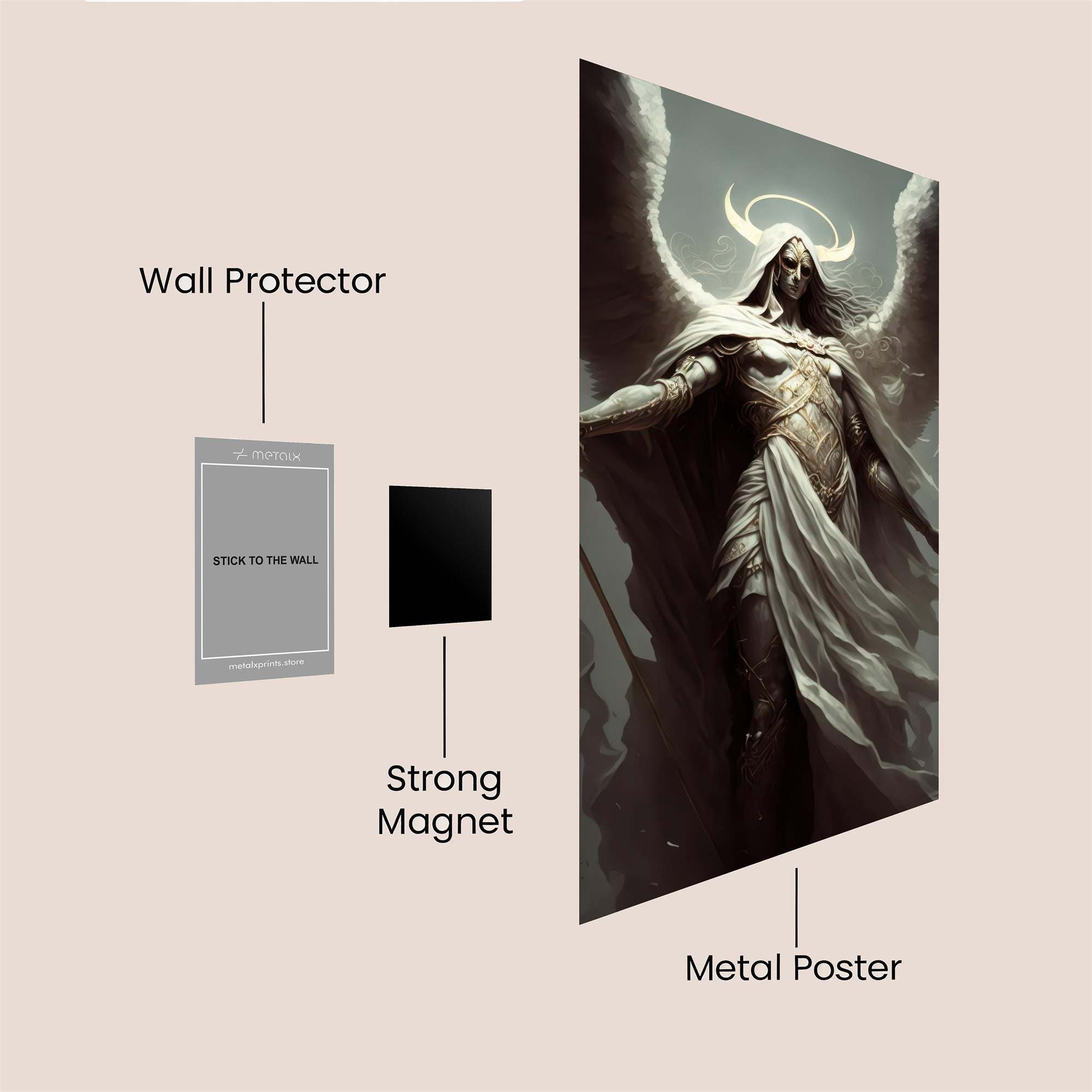 Celestial Wrath Safe Wall Magnetic / M