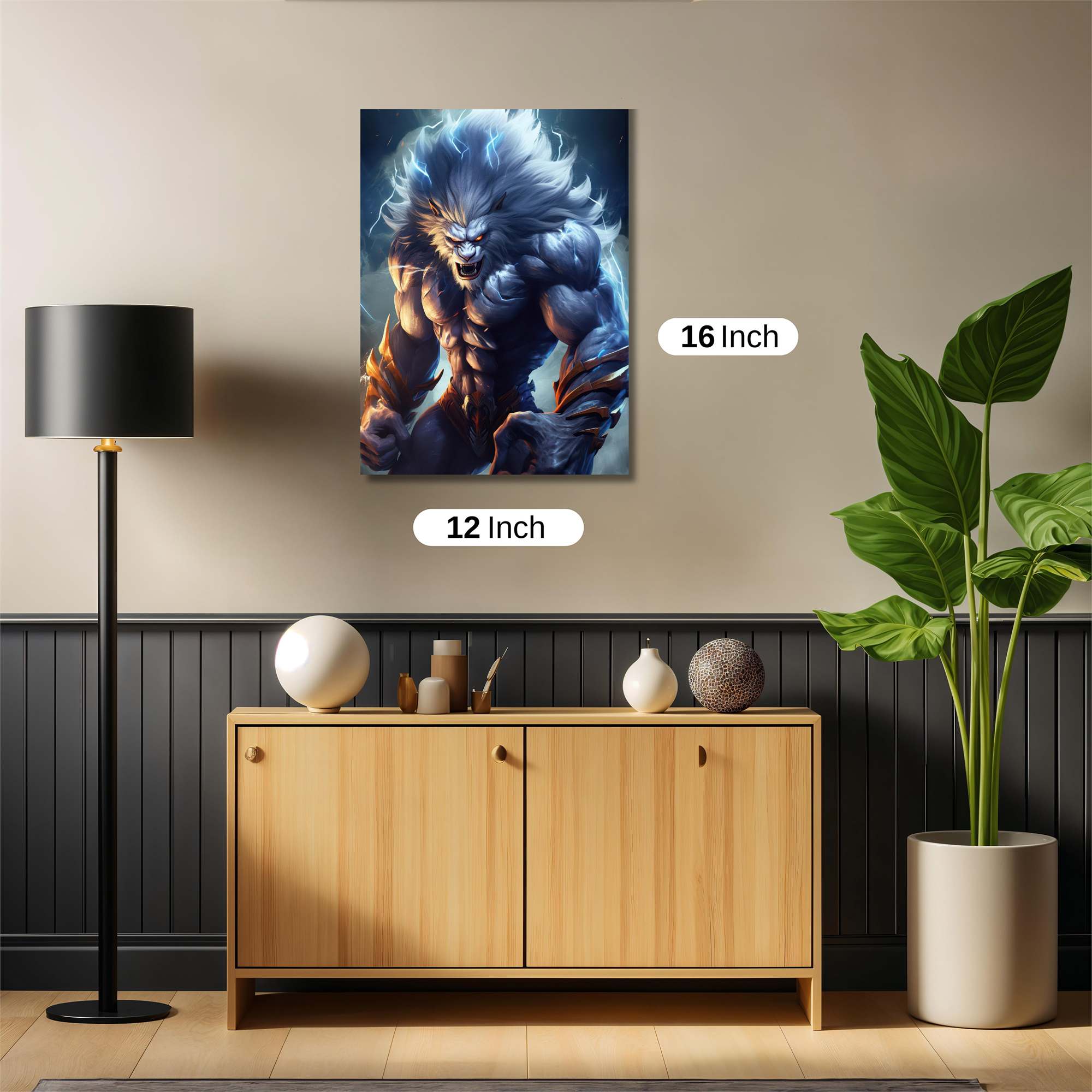 Thunder Rage Safe Wall Magnetic / M