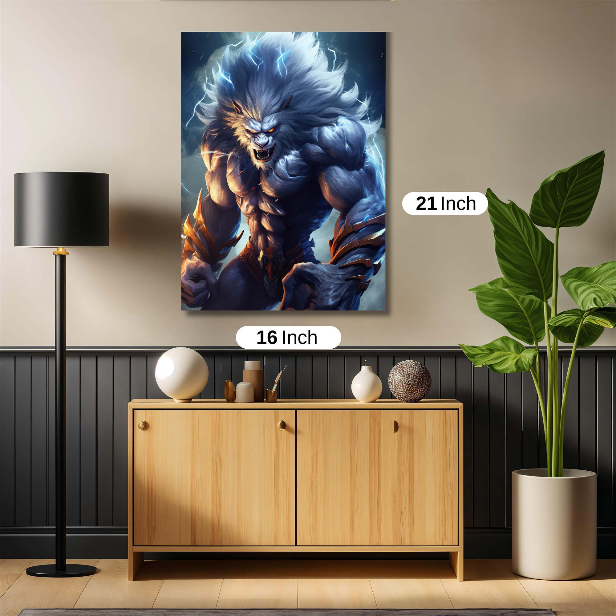Thunder Rage Safe Wall Magnetic / M