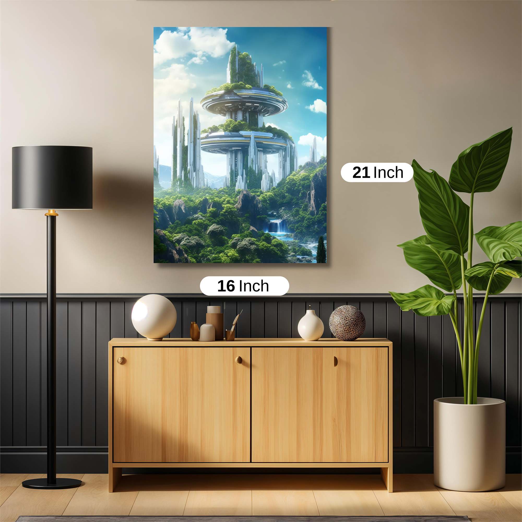 EcoTowers Serenity Safe Wall Magnetic / M