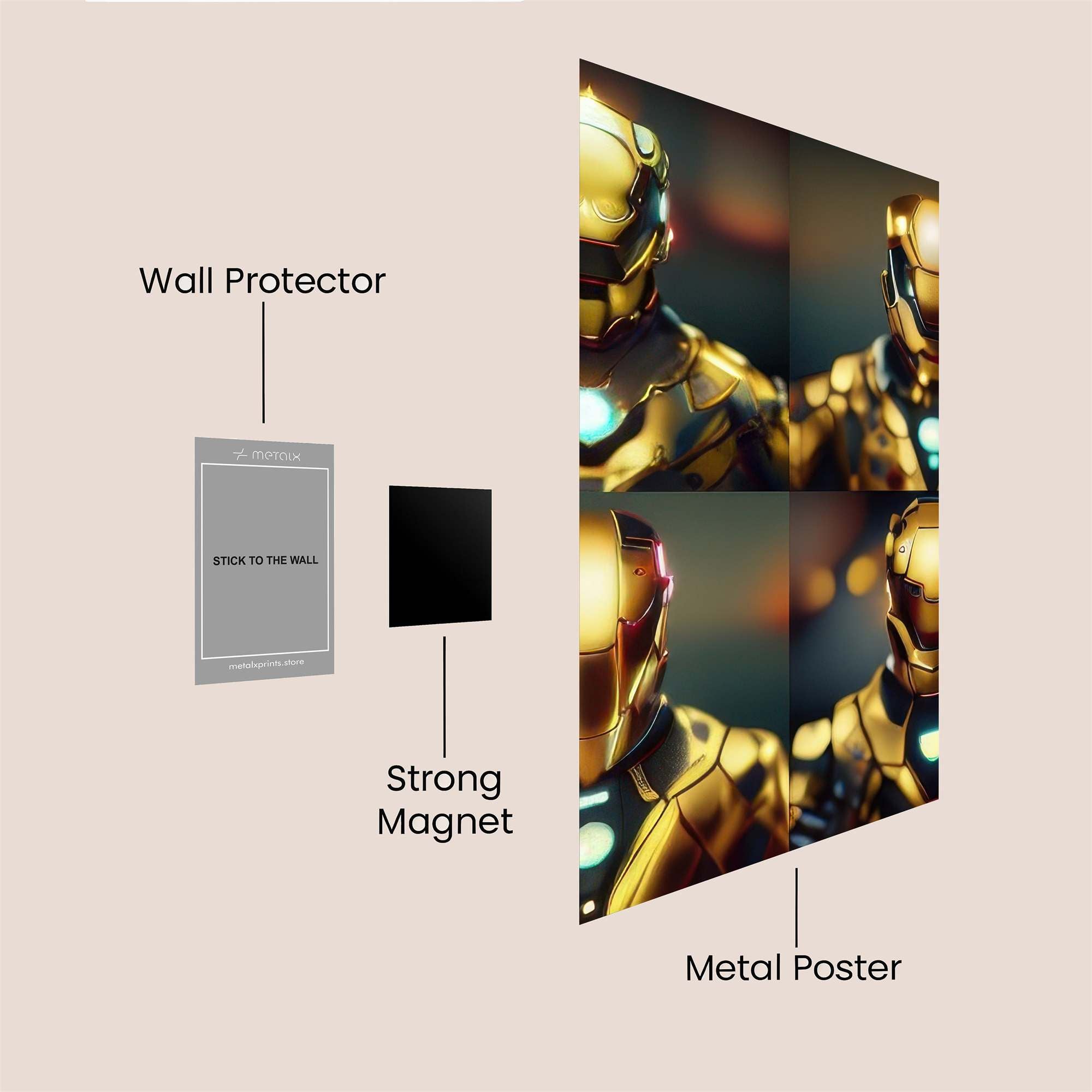 Iron Legacy Safe Wall Magnetic / M