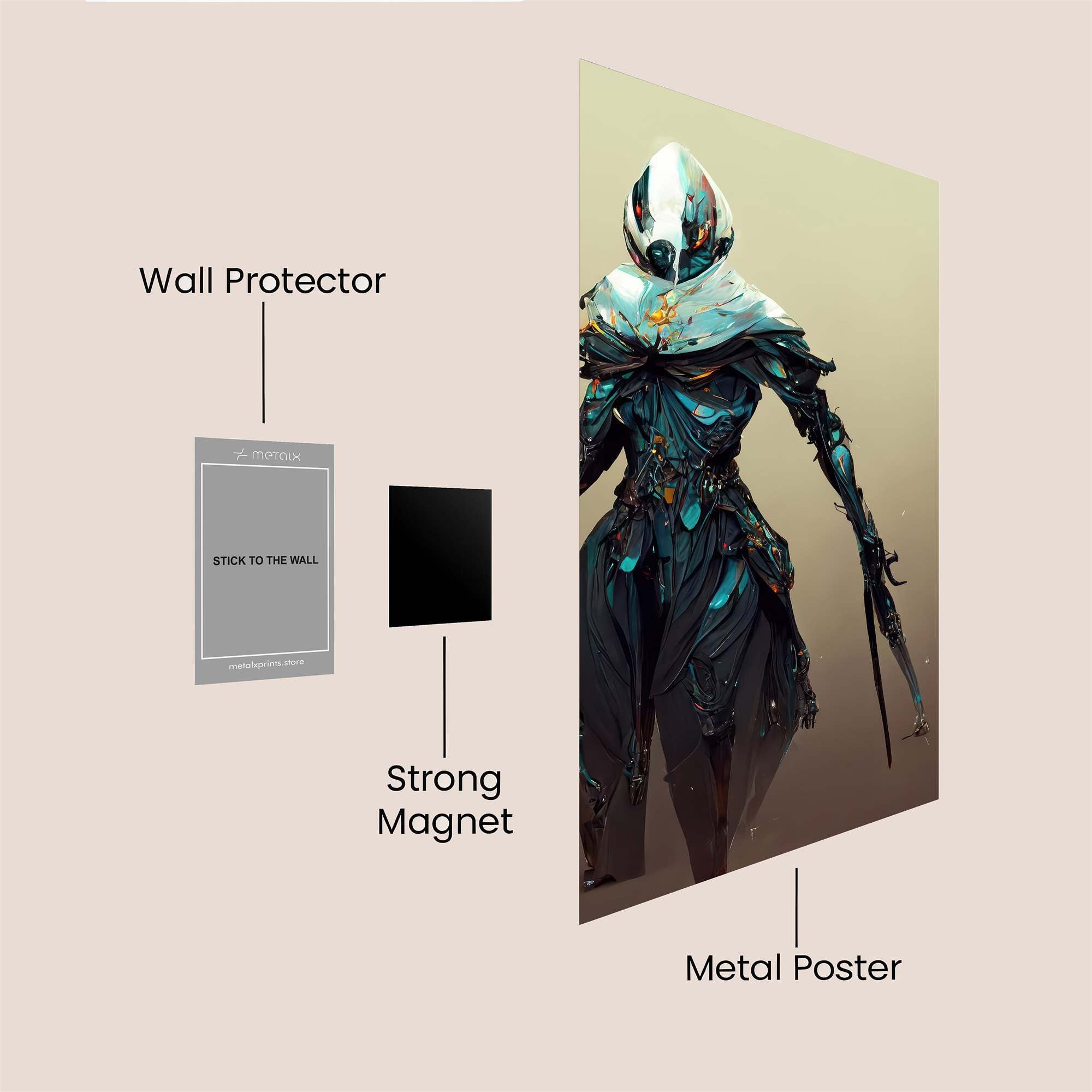 Veiled Enigma Safe Wall Magnetic / M