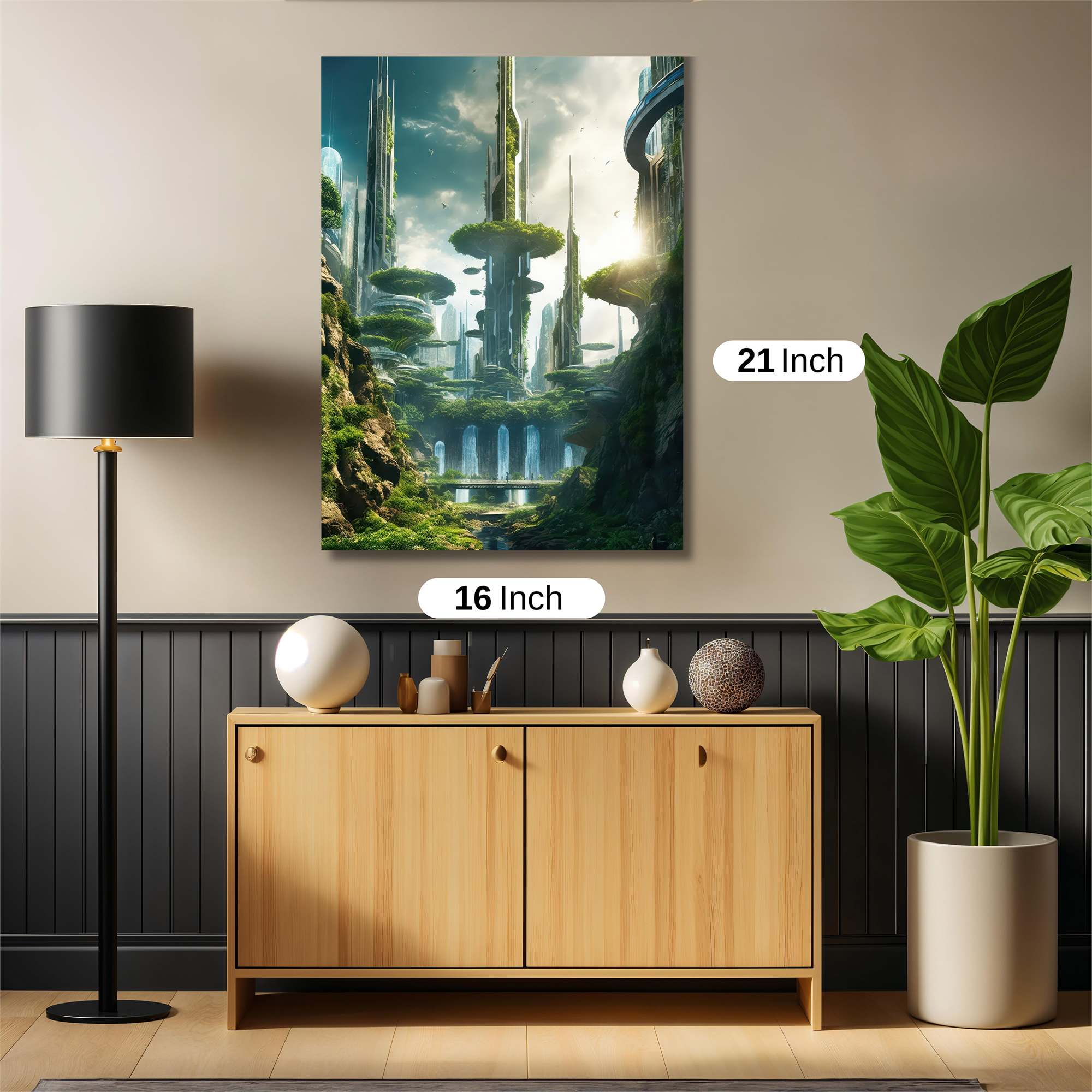 EcoTowers Serene Safe Wall Magnetic / M